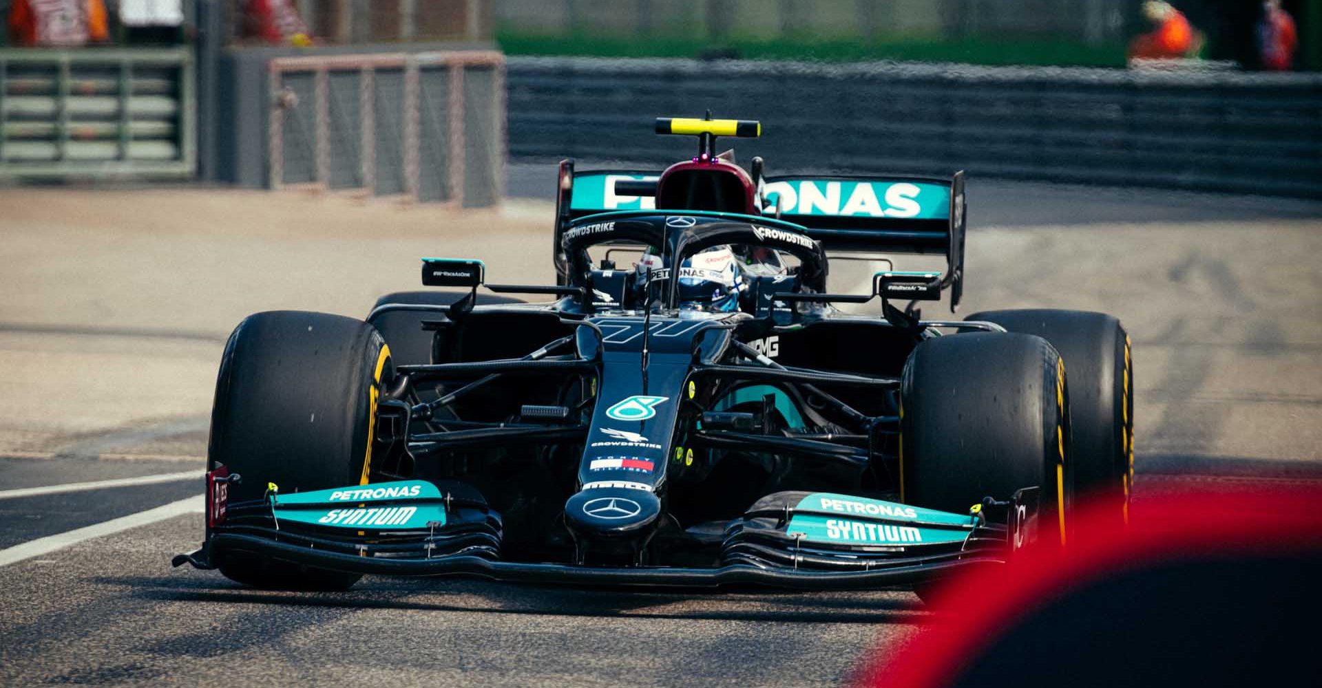 2021 Emilia Romagna Grand Prix, Friday - Sebastian Kawka Valtteri Bottas Mercedes