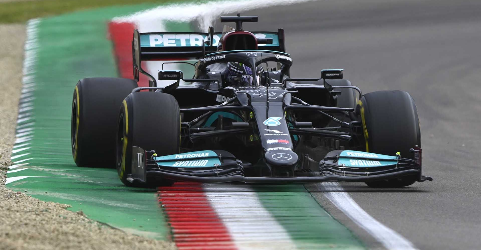 2021 Emilia Romagna Grand Prix, Sunday - LAT Images Lewis Hamilton Mercedes