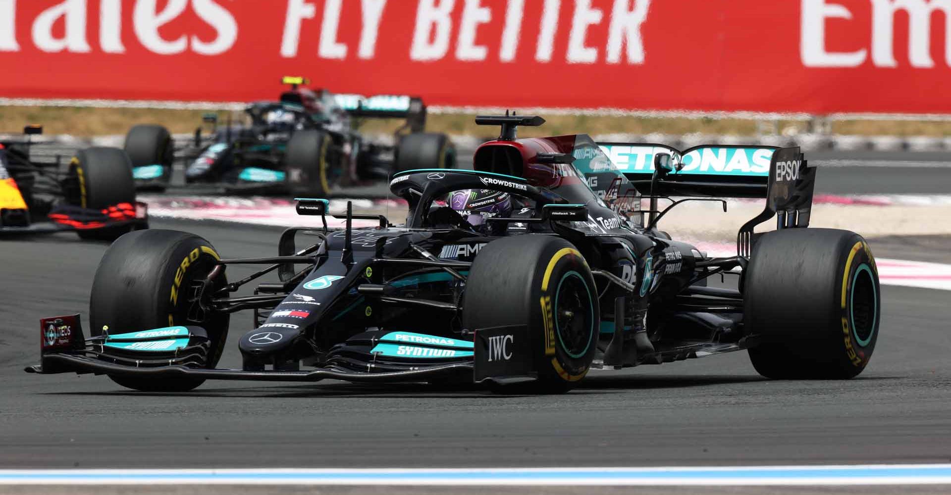 2021 French Grand Prix, Sunday - Wolfgang Wilhelm Lewis Hamilton Mercedes