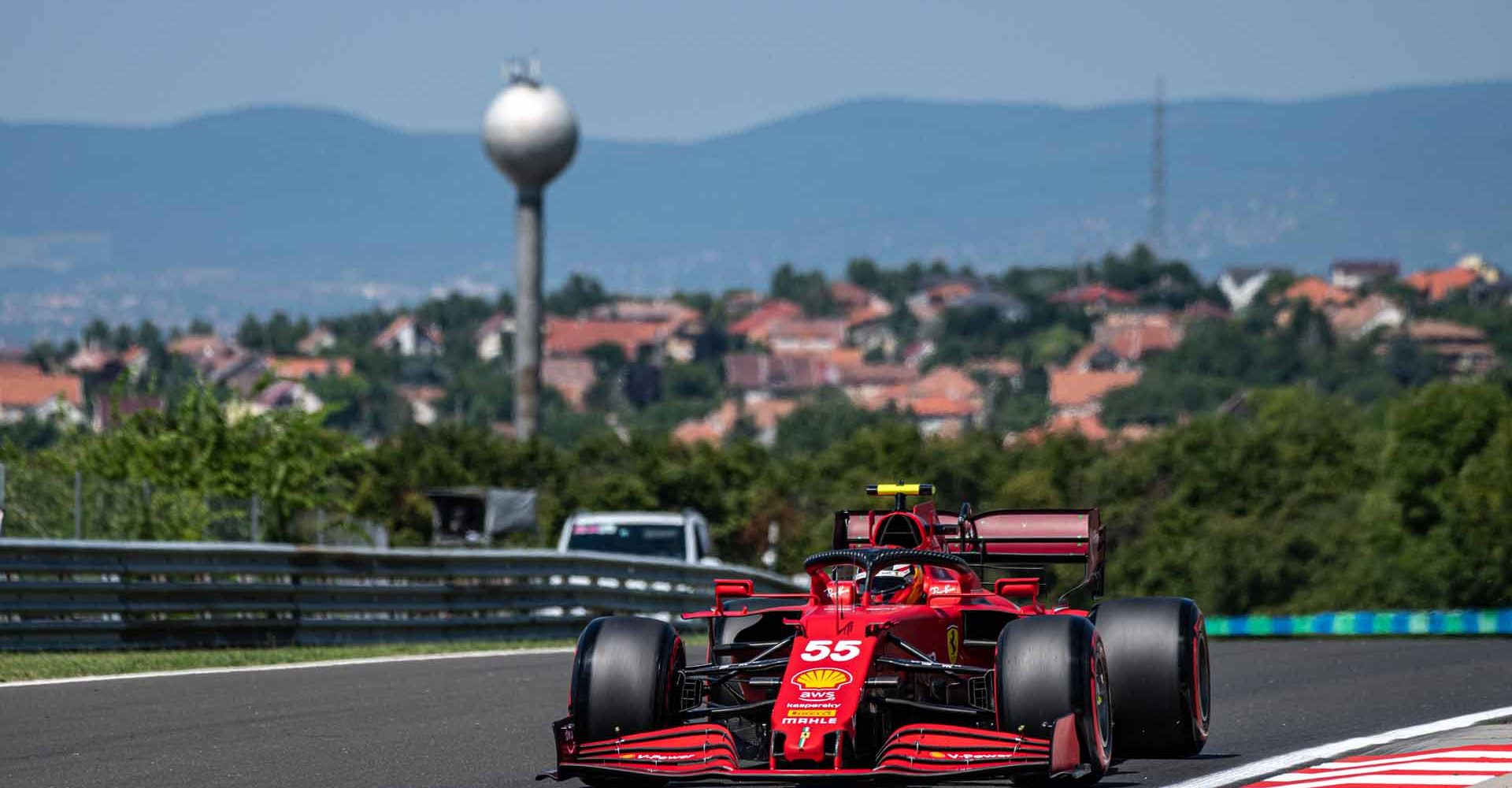 GP UNGHERIA F1/2021 - VENERDI 30/07/2021 
 credit: @Scuderia Ferrari Press Office Carlos Sainz