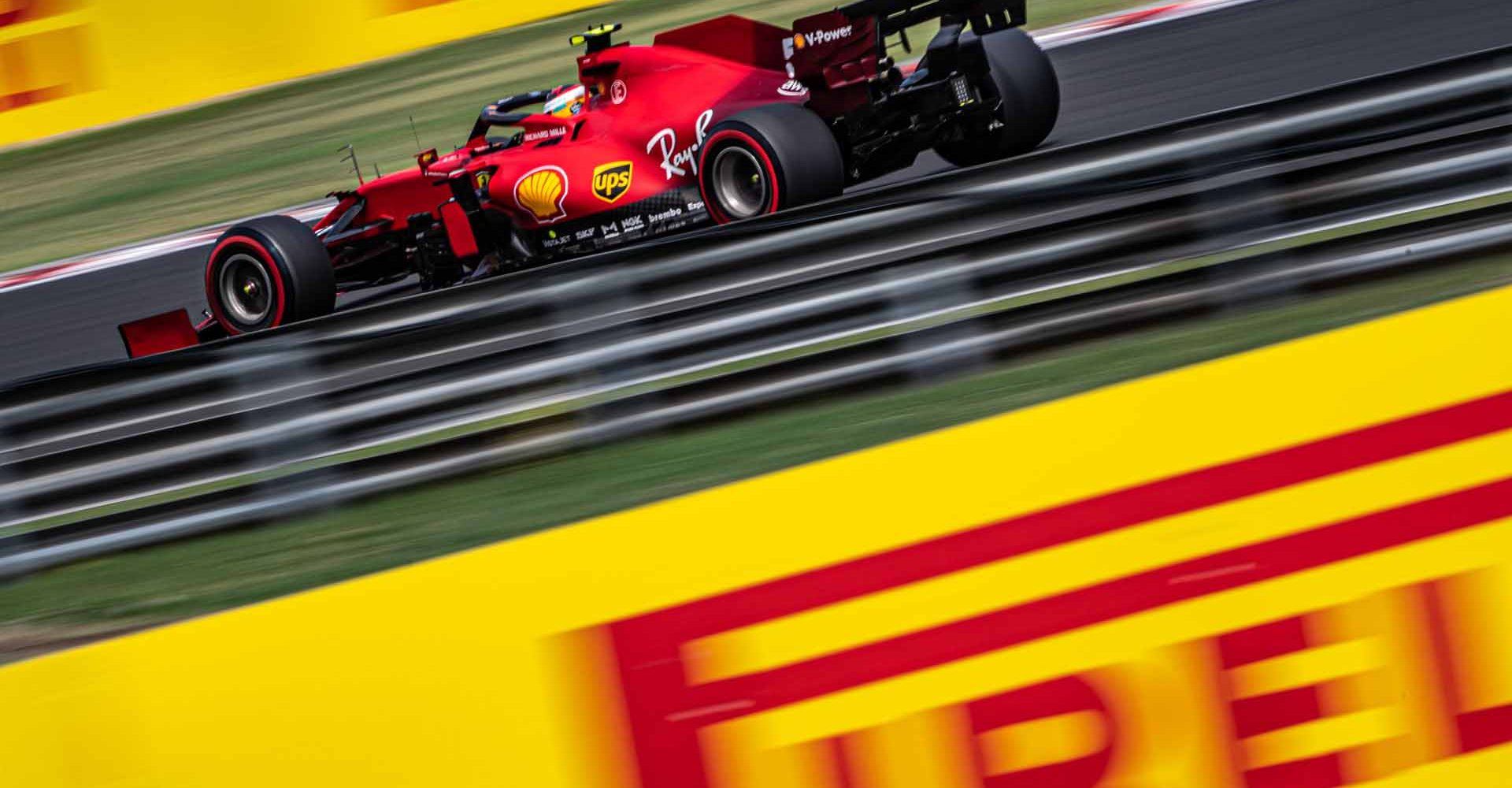 GP UNGHERIA F1/2021 - SABATO 31/07/2021 
 credit: @Scuderia Ferrari Press Office Carlos Sainz