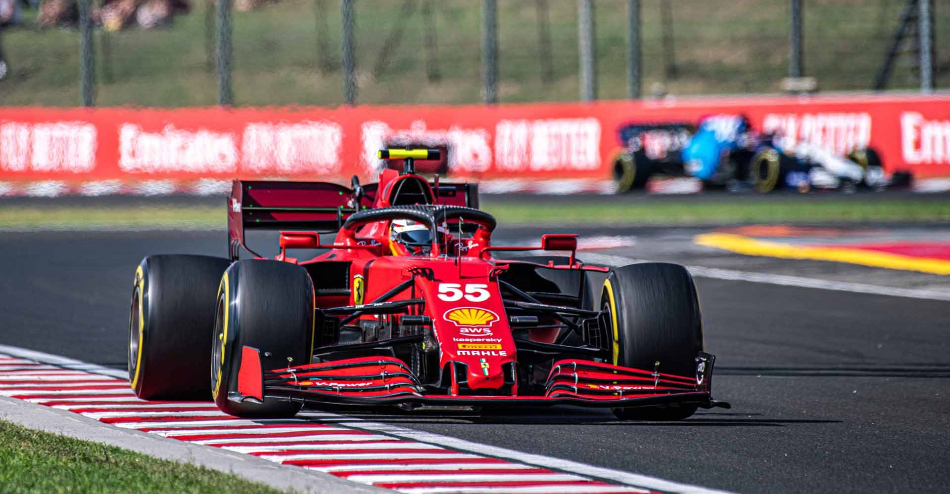 GP UNGHERIA F1/2021 -  DOMENICA 01/08/2021 
 credit: @Scuderia Ferrari Press Office Carlos Sainz