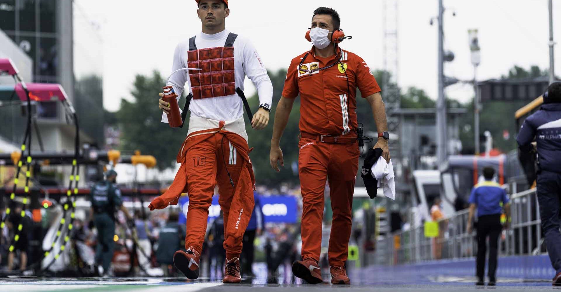 FERRARI F1 GP UNGHERIA - DOMENICA 01/08/2021 credit  Charles Leclerc @Scuderia Ferrari Press Office