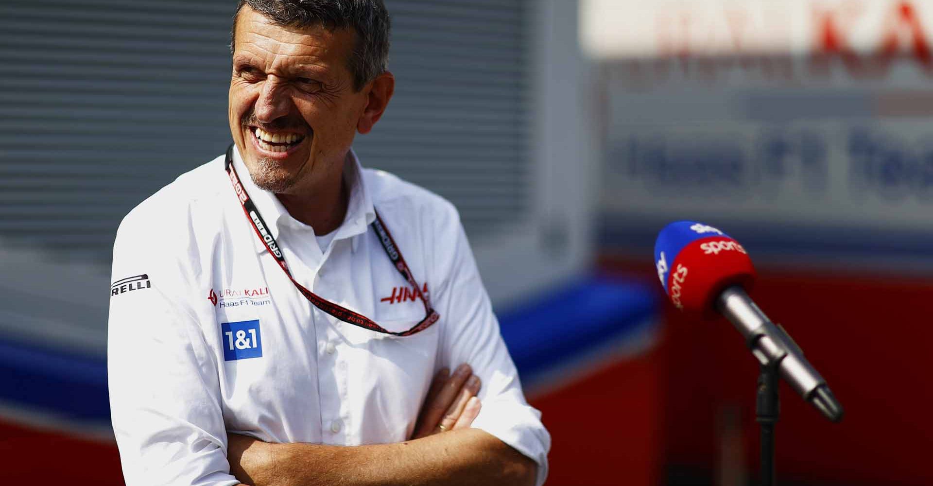 AUTODROMO NAZIONALE MONZA, ITALY - SEPTEMBER 09: Guenther Steiner, Team Principal, Haas F1 during the Italian GP at Autodromo Nazionale Monza on Thursday September 09, 2021 in Monza, Italy. (Photo by Andy Hone / LAT Images)