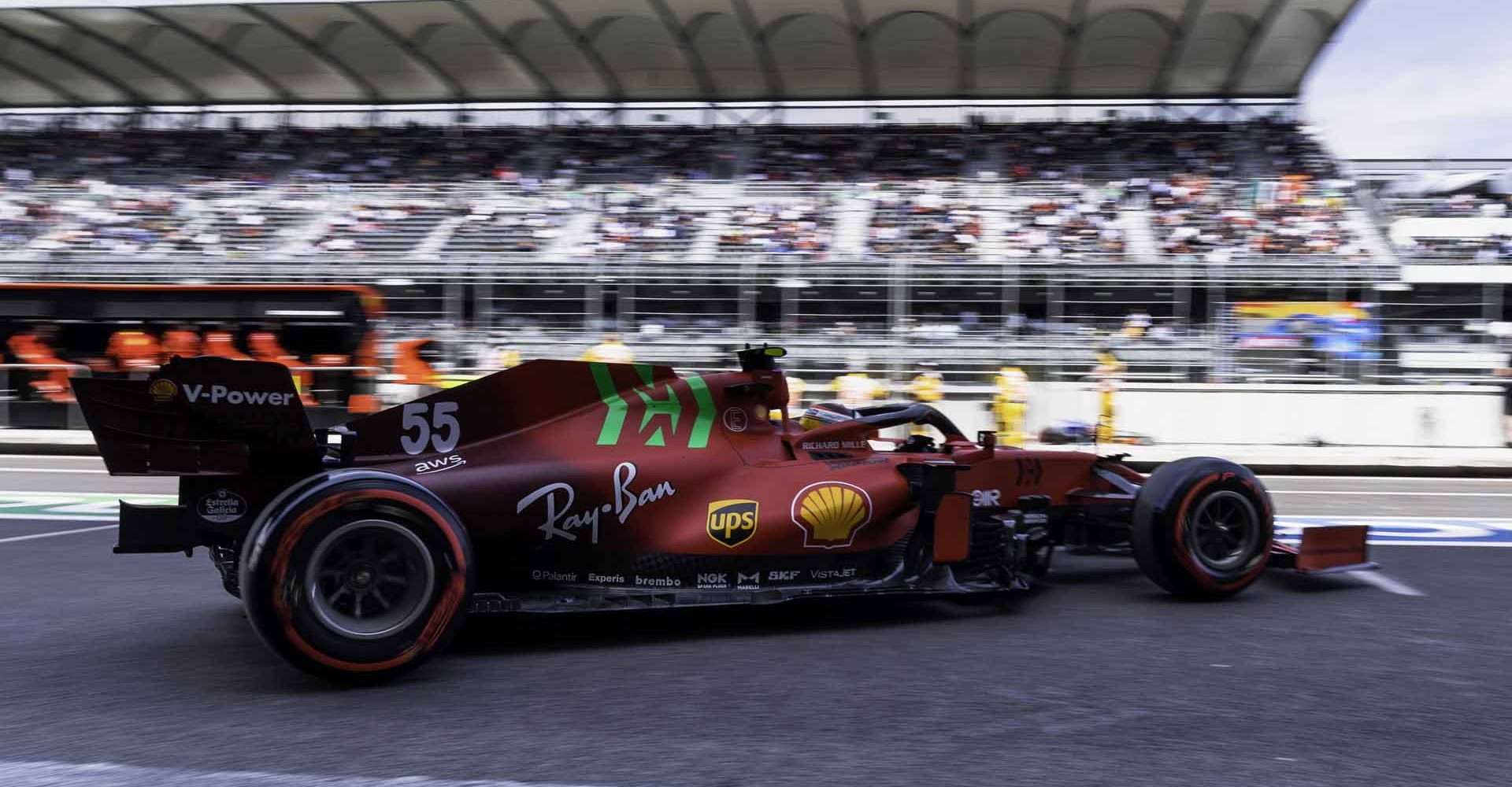 FERRARI F1 GP MESSICO - VENERDI 05/11/2021 credit @Scuderia Ferrari Press Office Carlos Sainz