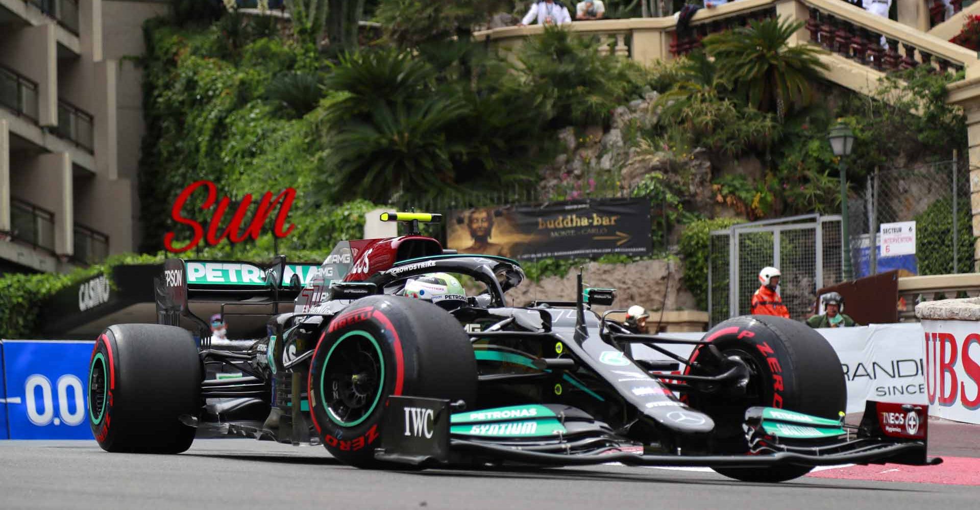 2021 Monaco Grand Prix, Saturday - LAT Images Valtteri Bottas Mercedes