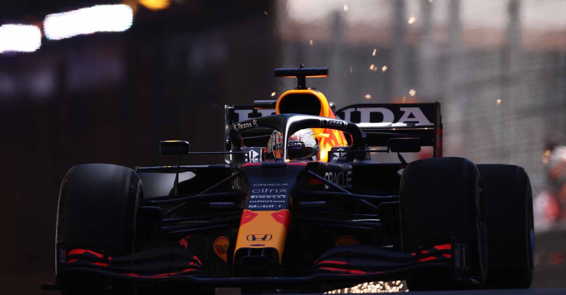 MONTE-CARLO, MONACO - MAY 20: Max Verstappen of the Netherlands driving the (33) Red Bull Racing RB16B Honda on track during practice ahead of the F1 Grand Prix of Monaco at Circuit de Monaco on May 20, 2021 in Monte-Carlo, Monaco. (Photo by Lars Baron/Getty Images)