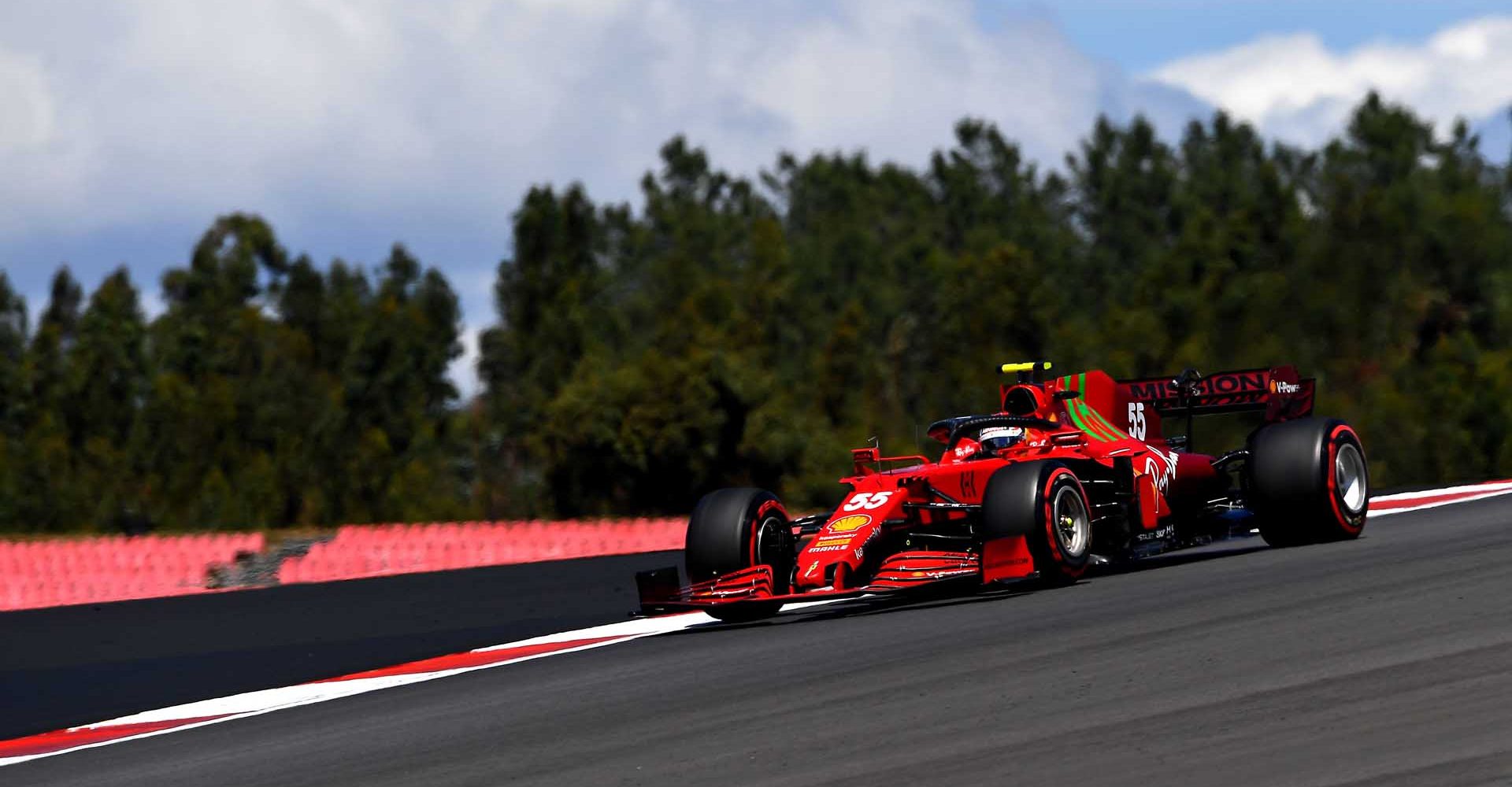 GP PORTOGALLO F1/2021 - SABATO 01/05/2021 
 credit: @Scuderia Ferrari Press Office Carlos Sainz