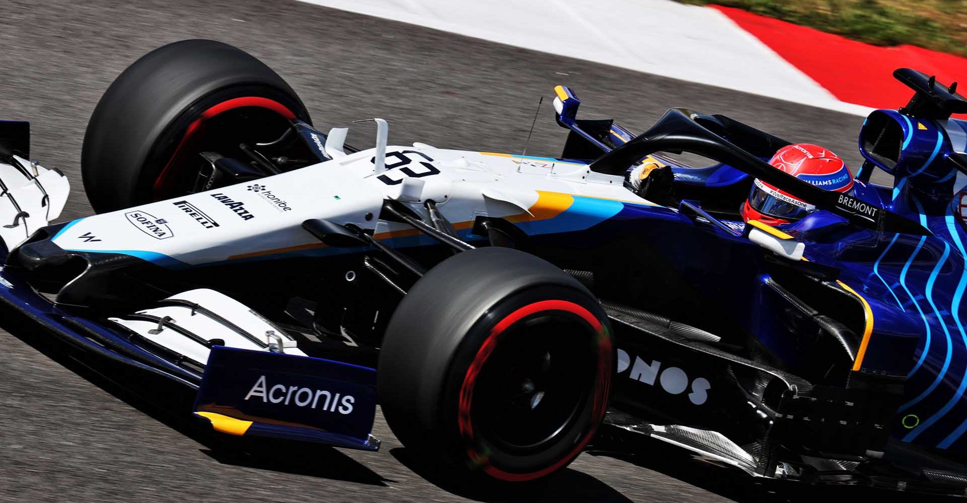 George Russell (GBR) Williams Racing FW43B.
Portuguese Grand Prix, Saturday 1st May 2021. Portimao, Portugal.