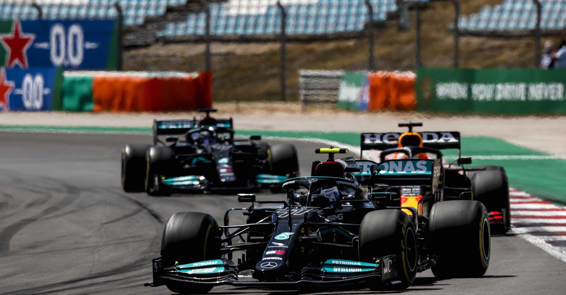 Valtteri Bottas, Max Verstappen, Lewis Hamilton