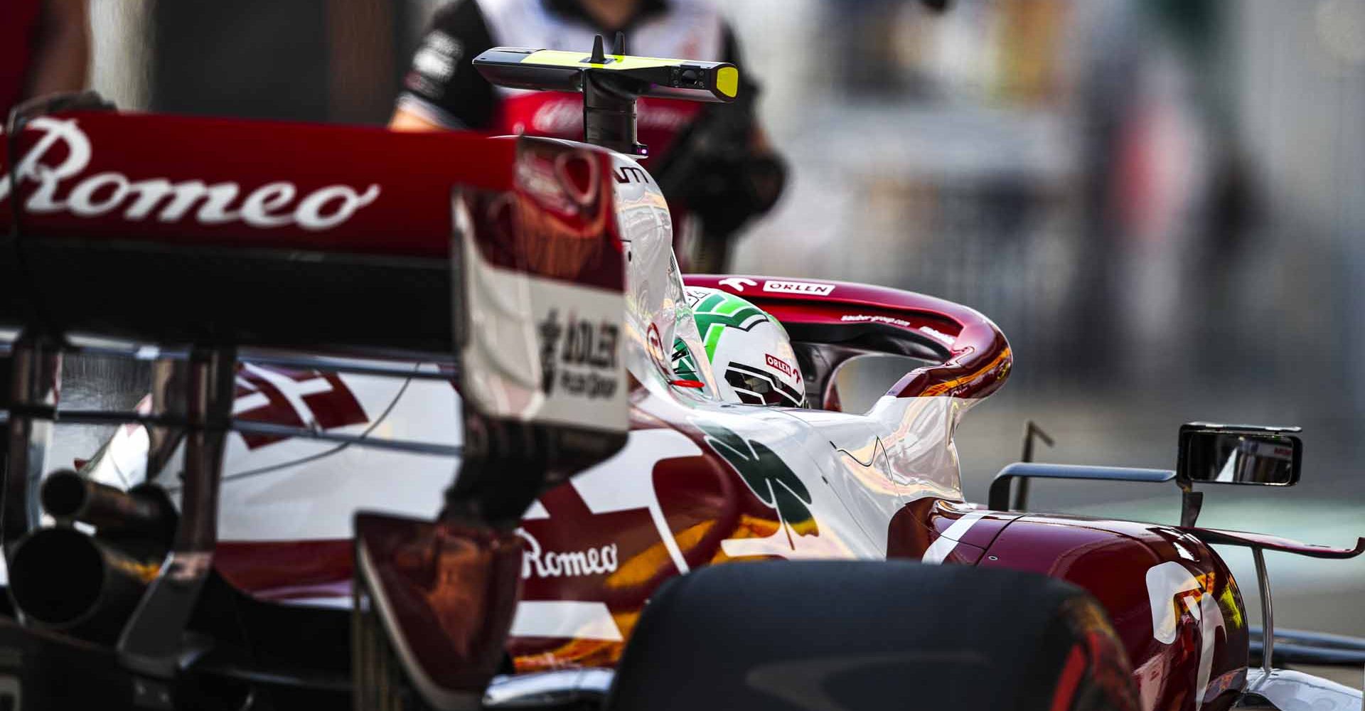 GIOVINAZZI Antonio (ita), Alfa Romeo Racing ORLEN C41, portrait during the Formula 1 Ooredoo Qatar Grand Prix 2021, 20th round of the 2021 FIA Formula One World Championship from November 19 to 21, 2021 on the Losail International Circuit, in Lusail, Qatar - Photo Florent Gooden / DPPI