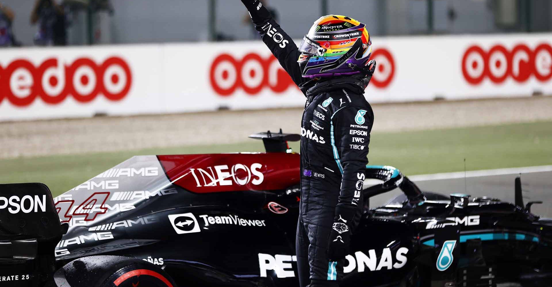 2021 Qatar Grand Prix, Saturday - LAT Images Lewis Hamilton Mercedes