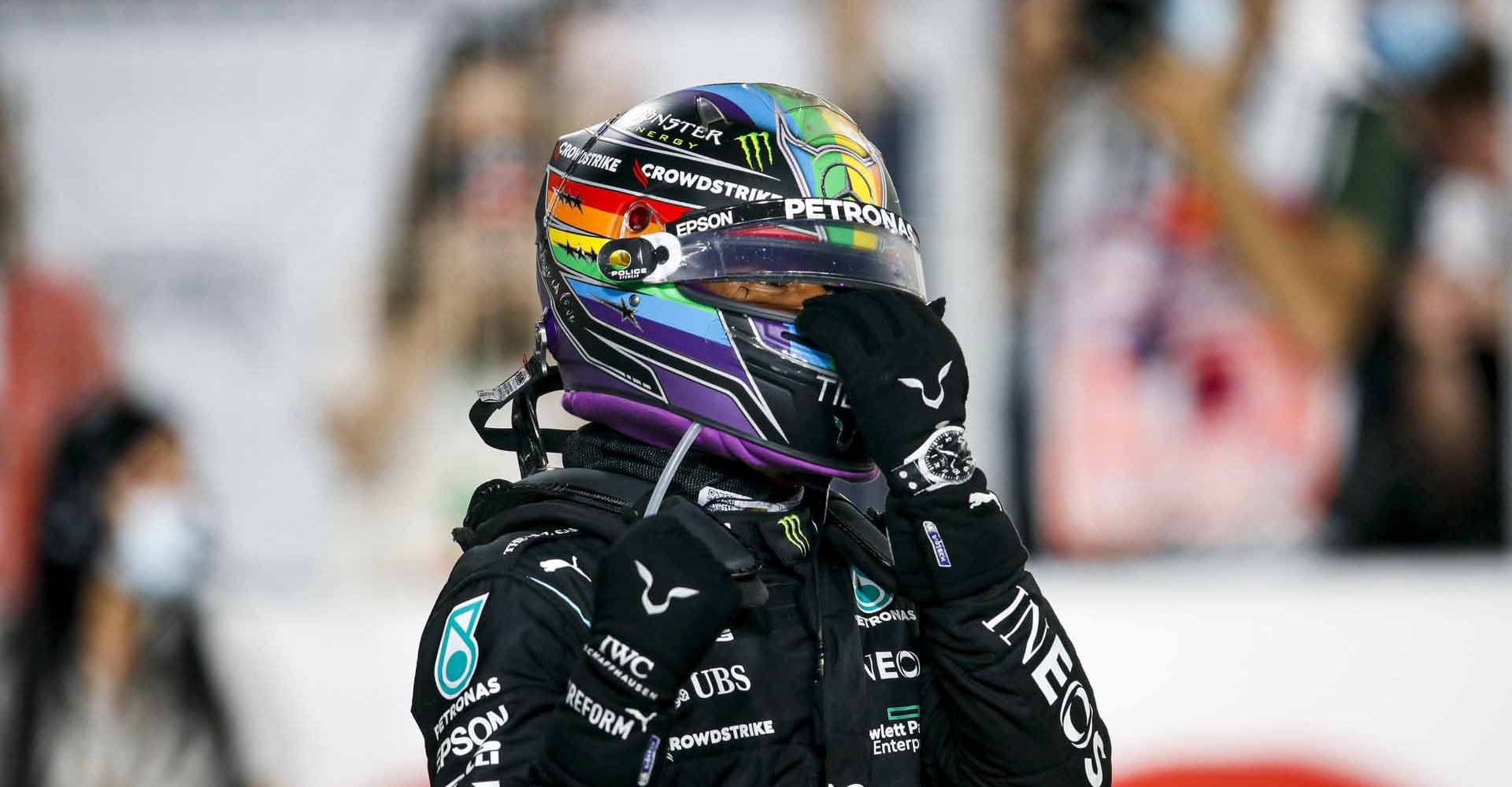 2021 Qatar Grand Prix, Sunday - LAT Images Lewis Hamilton