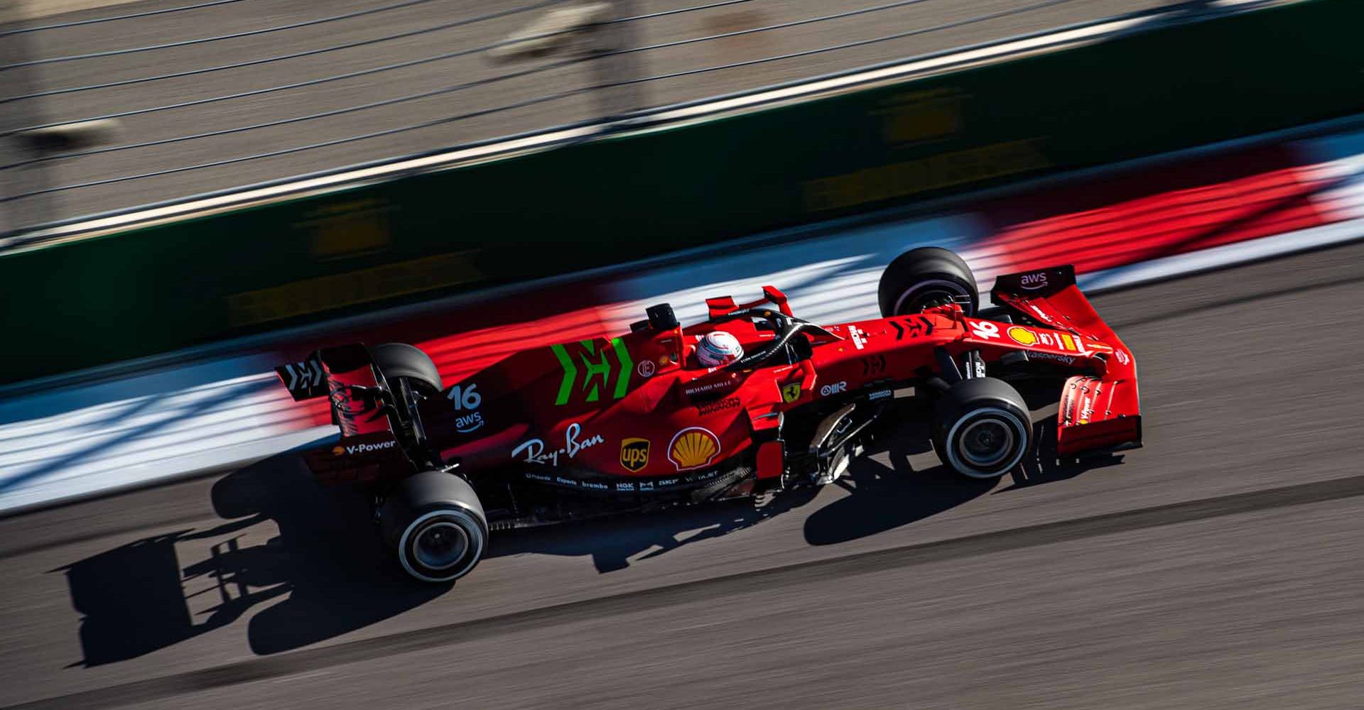 GP RUSSIA F1/2021 - VENERDI 24/09/2021 -  
credit: @Scuderia Ferrari Press Office Charles Leclerc