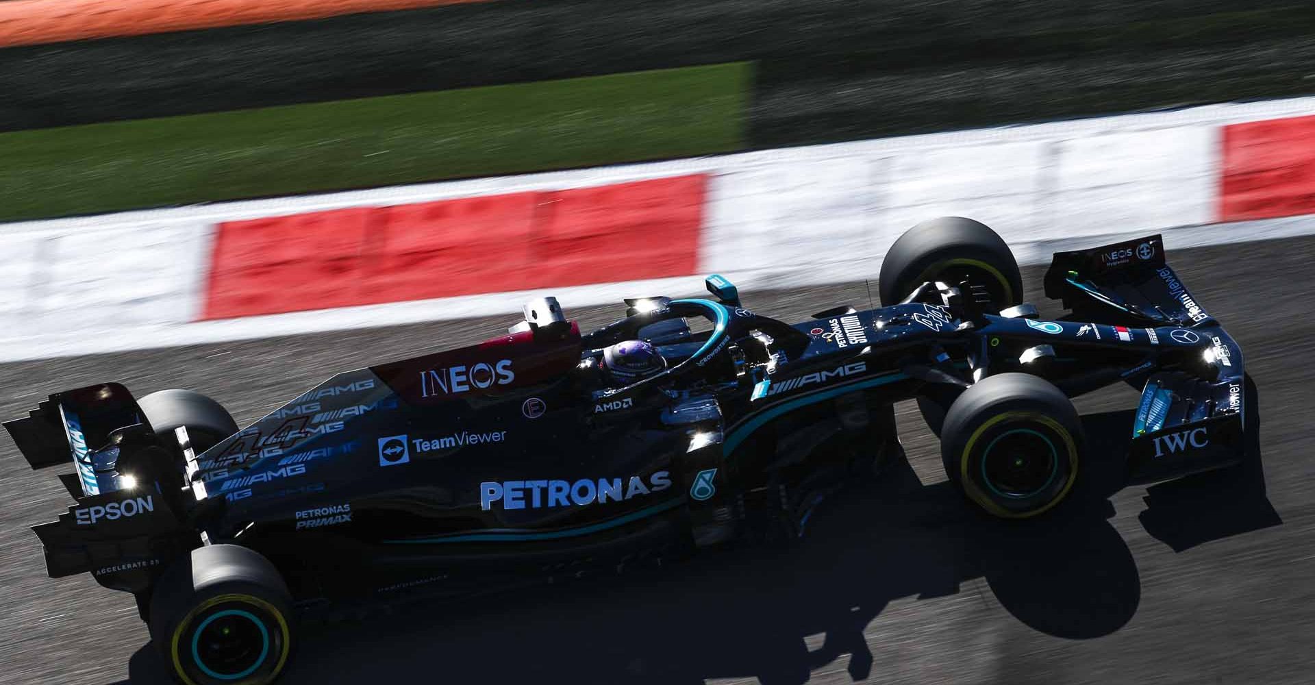 2021 Russian Grand Prix, Friday - Jiri Krenek Lewis Hamilton Mercedes