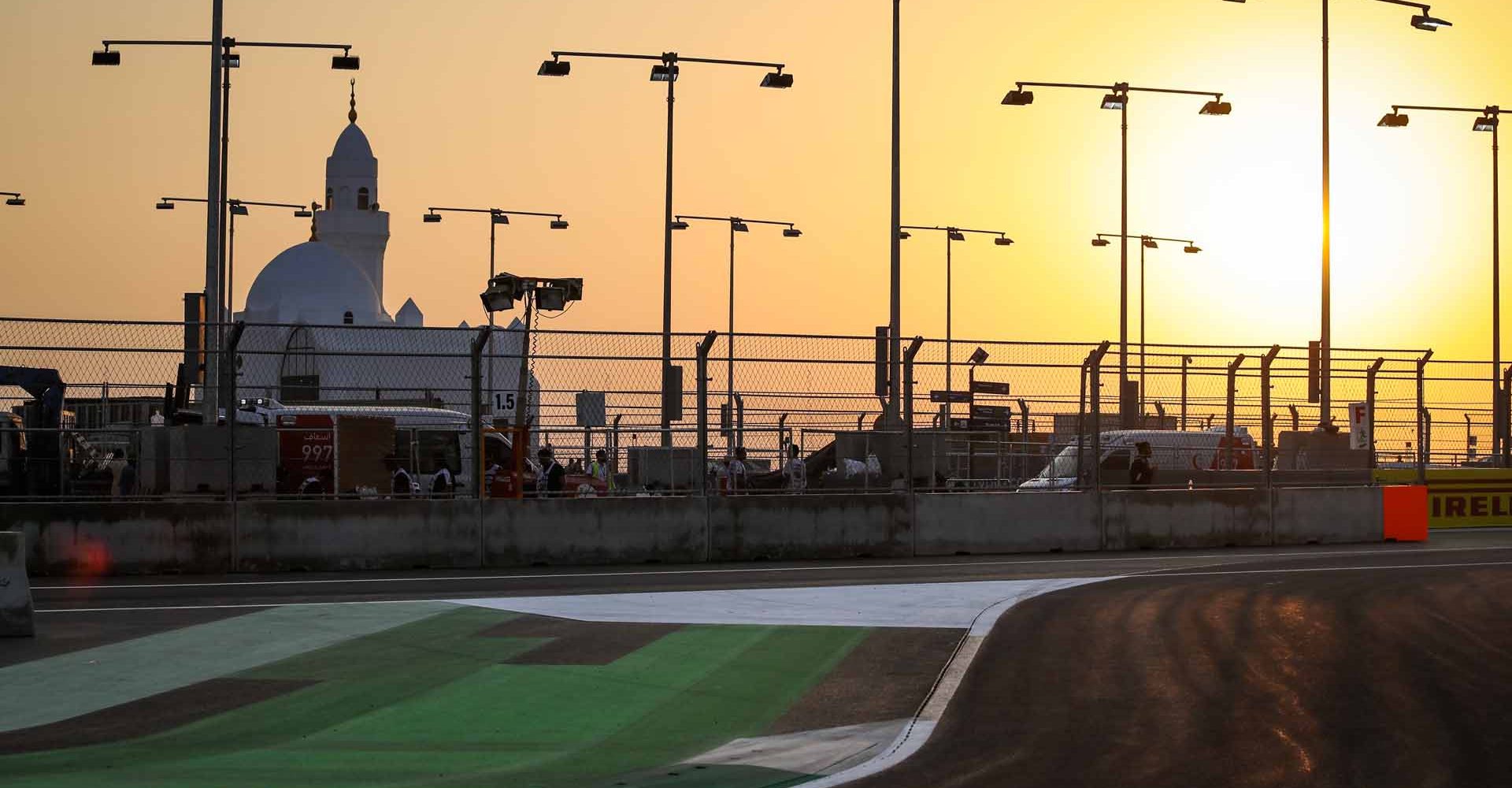 Track Illustration during the Formula 1 stc Saudi Arabian Grand Prix 2021, 21th round of the 2021 FIA Formula One World Championship from December 3 to 5, 2021 on the Jeddah Corniche Circuit, in Jeddah, Saudi Arabia - Photo Florent Gooden / DPPI