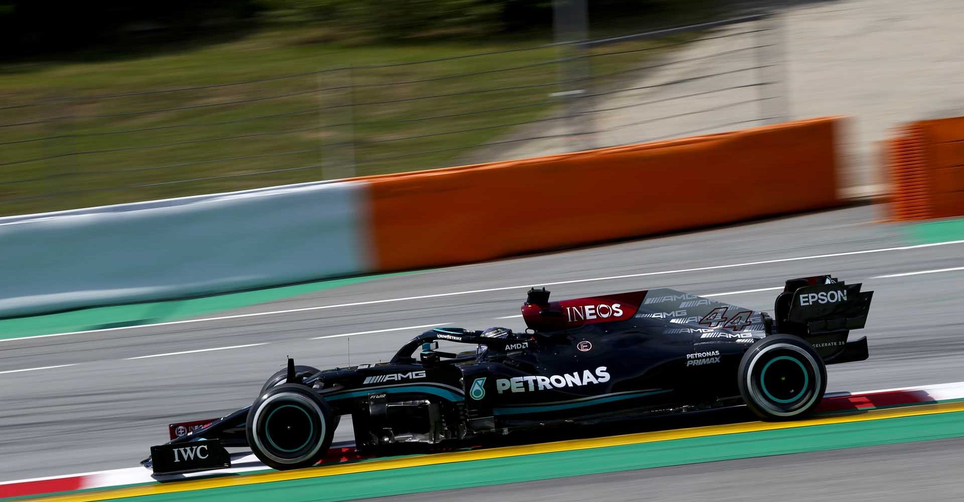 2021 Spanish Grand Prix, Friday - Jiri Krenek Lewis Hamilton Mercedes