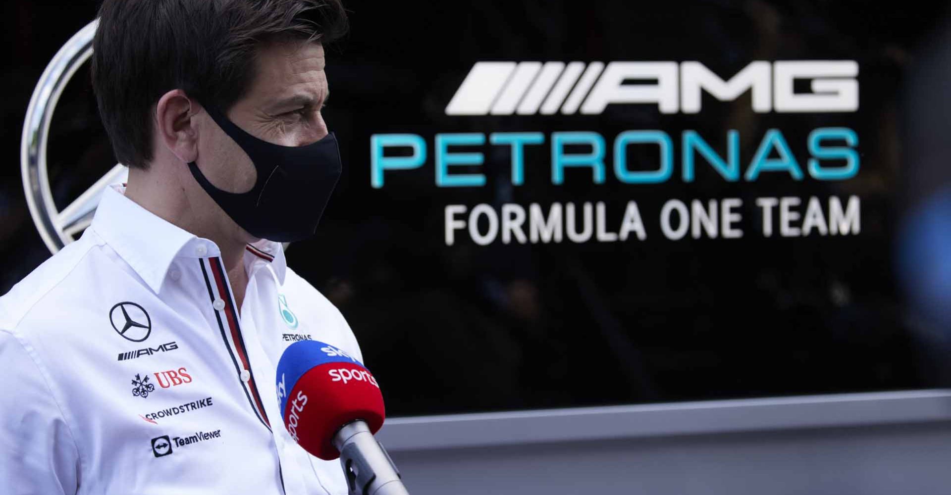 2021 Styrian Grand Prix, Friday - Steve Etherington Toto Wolff, Sky Sports F1