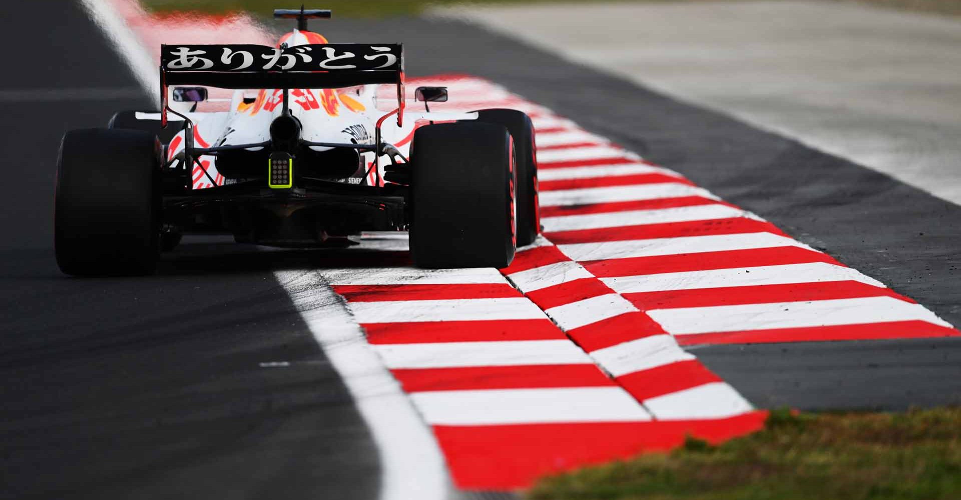 ISTANBUL, TURKEY - OCTOBER 08: Max Verstappen of the Netherlands driving the (33) Red Bull Racing RB16B Honda during practice ahead of the F1 Grand Prix of Turkey at Intercity Istanbul Park on October 08, 2021 in Istanbul, Turkey. (Photo by Dan Mullan/Getty Images)