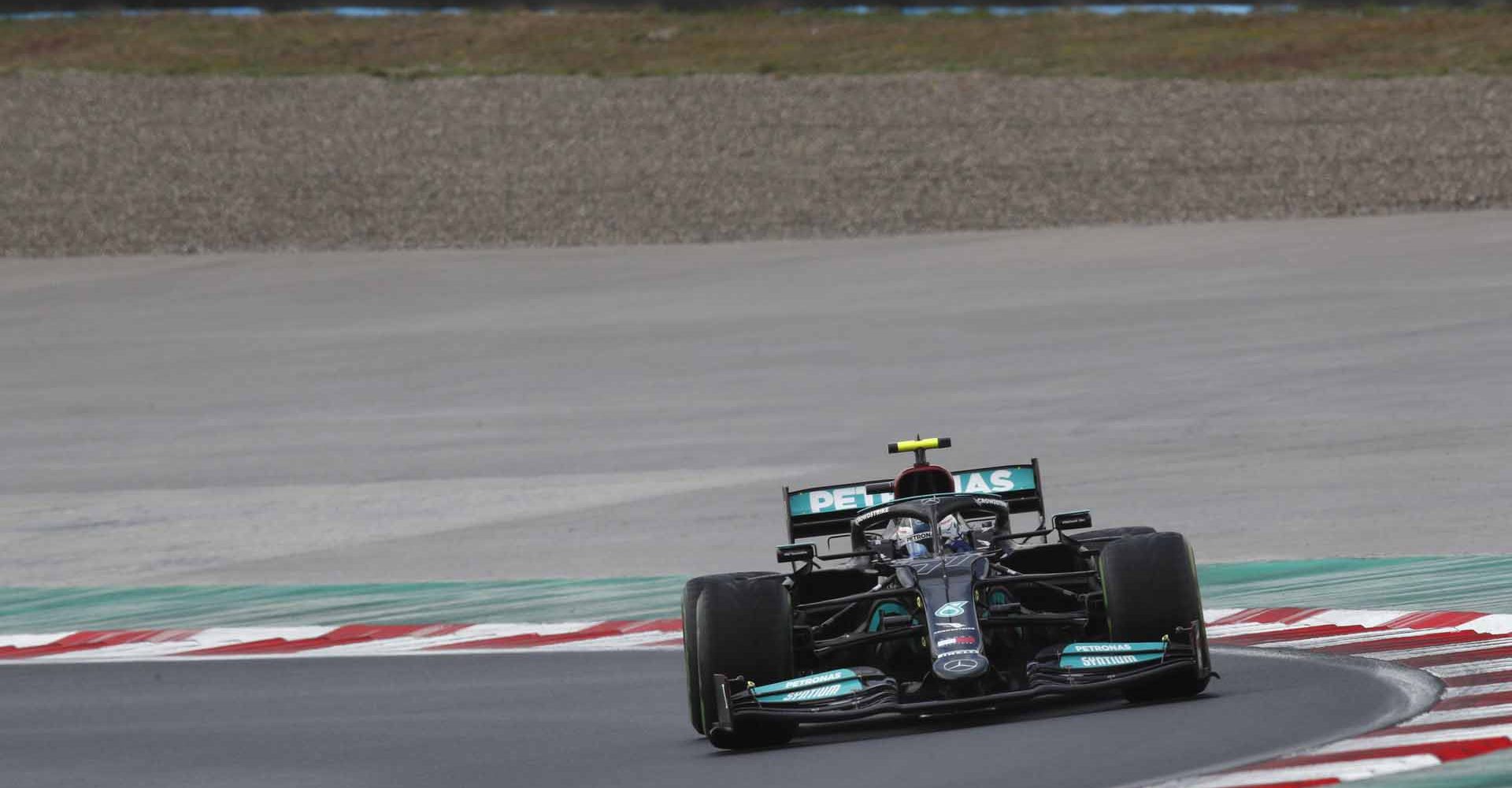 ISTANBUL PARK, TURKEY - OCTOBER 09: Valtteri Bottas, Mercedes W12 during the Turkish GP at Istanbul Park on Saturday October 09, 2021, Turkey. (Photo by Charles Coates / LAT Images)