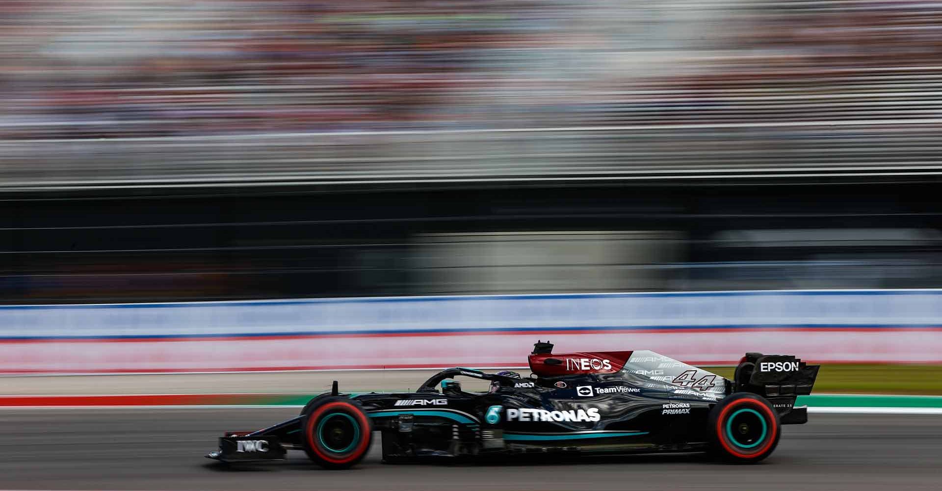 2021 United States Grand Prix, Friday - LAT Images Lewis Hamilton