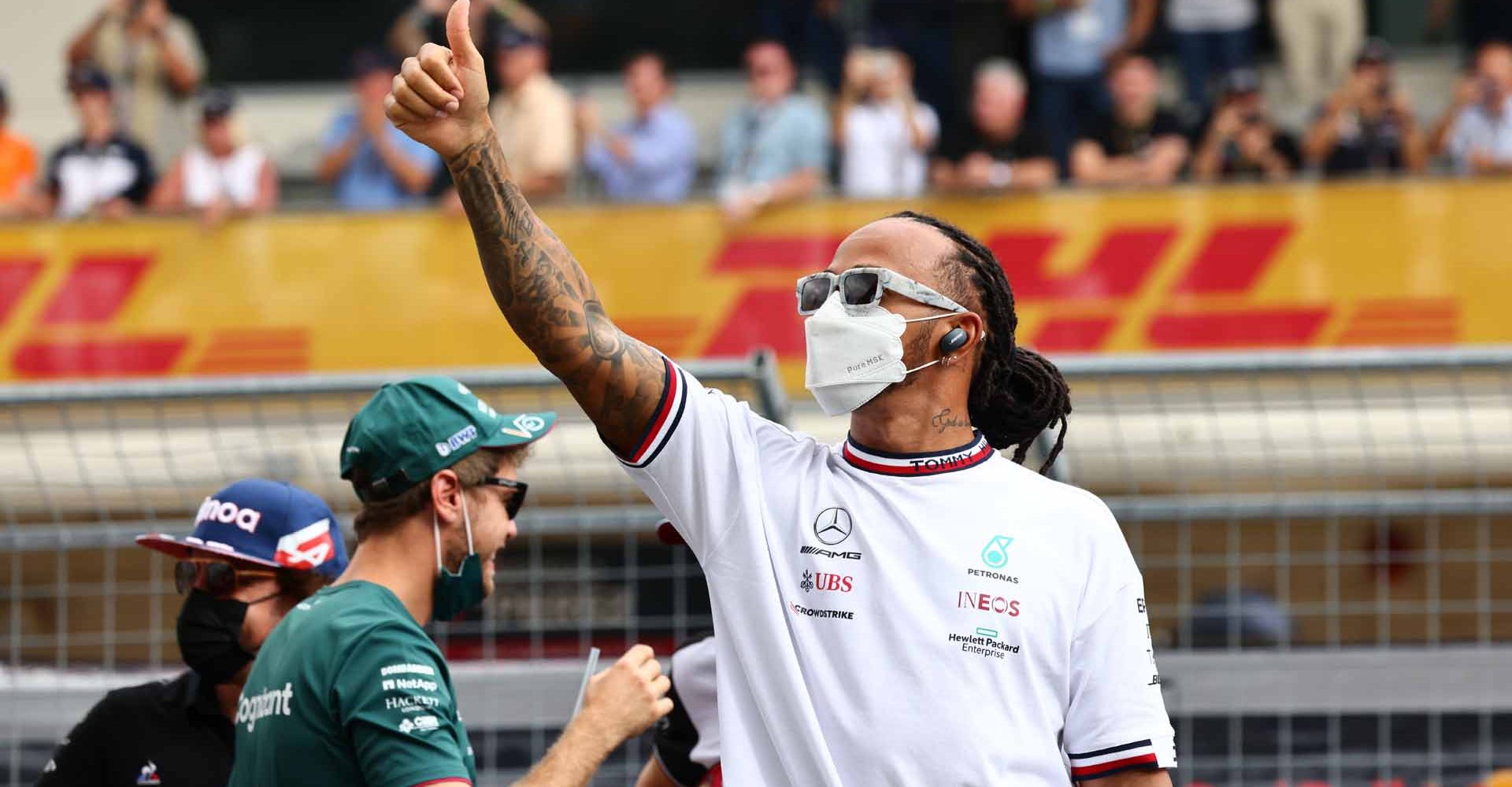 2021 United States Grand Prix, Sunday - Steve Etherington Lewis Hamilton