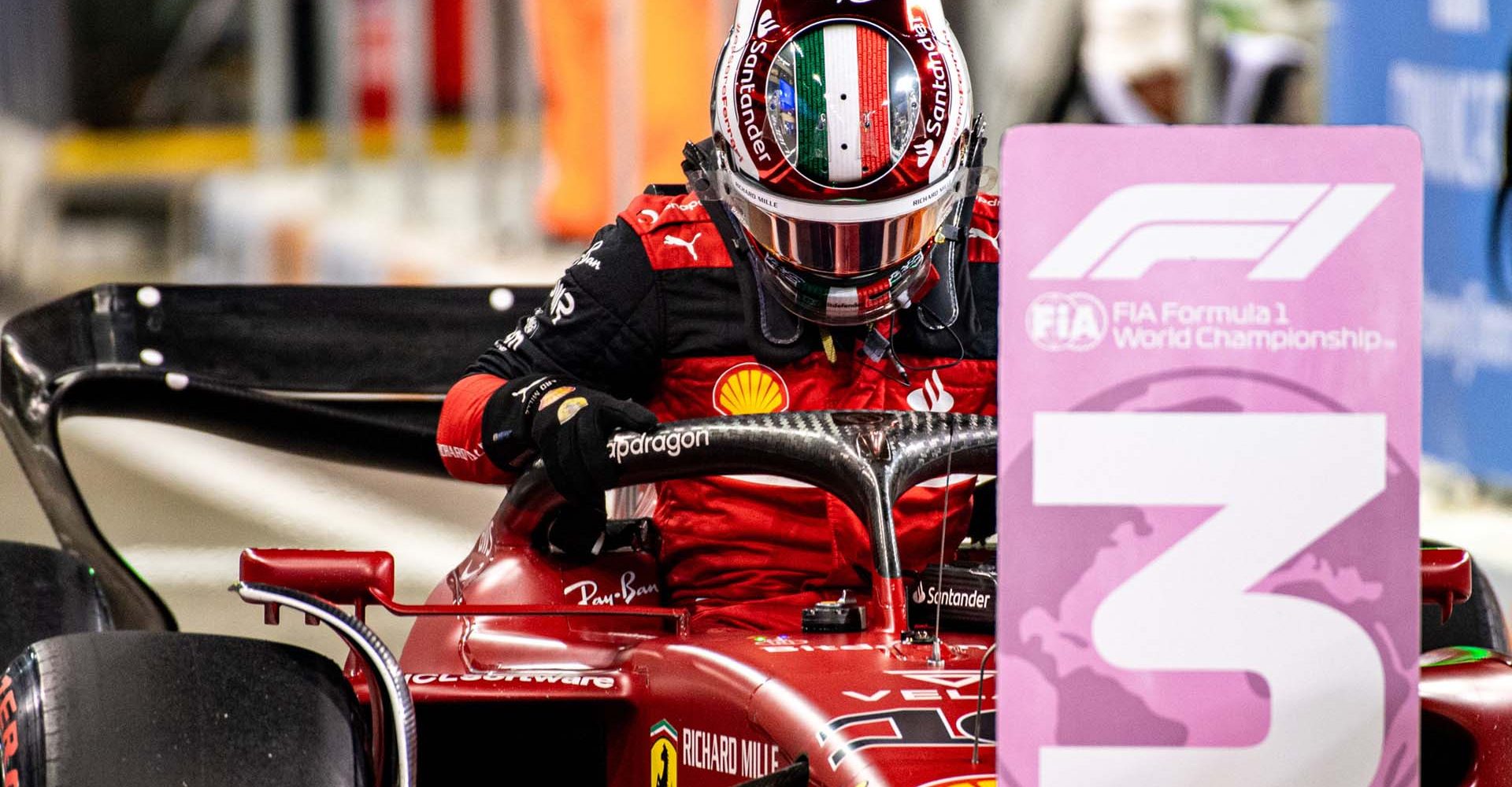 3 - GP ABU DHABI F1/2022 - SABATO 19/11/2022 Charles Leclerc