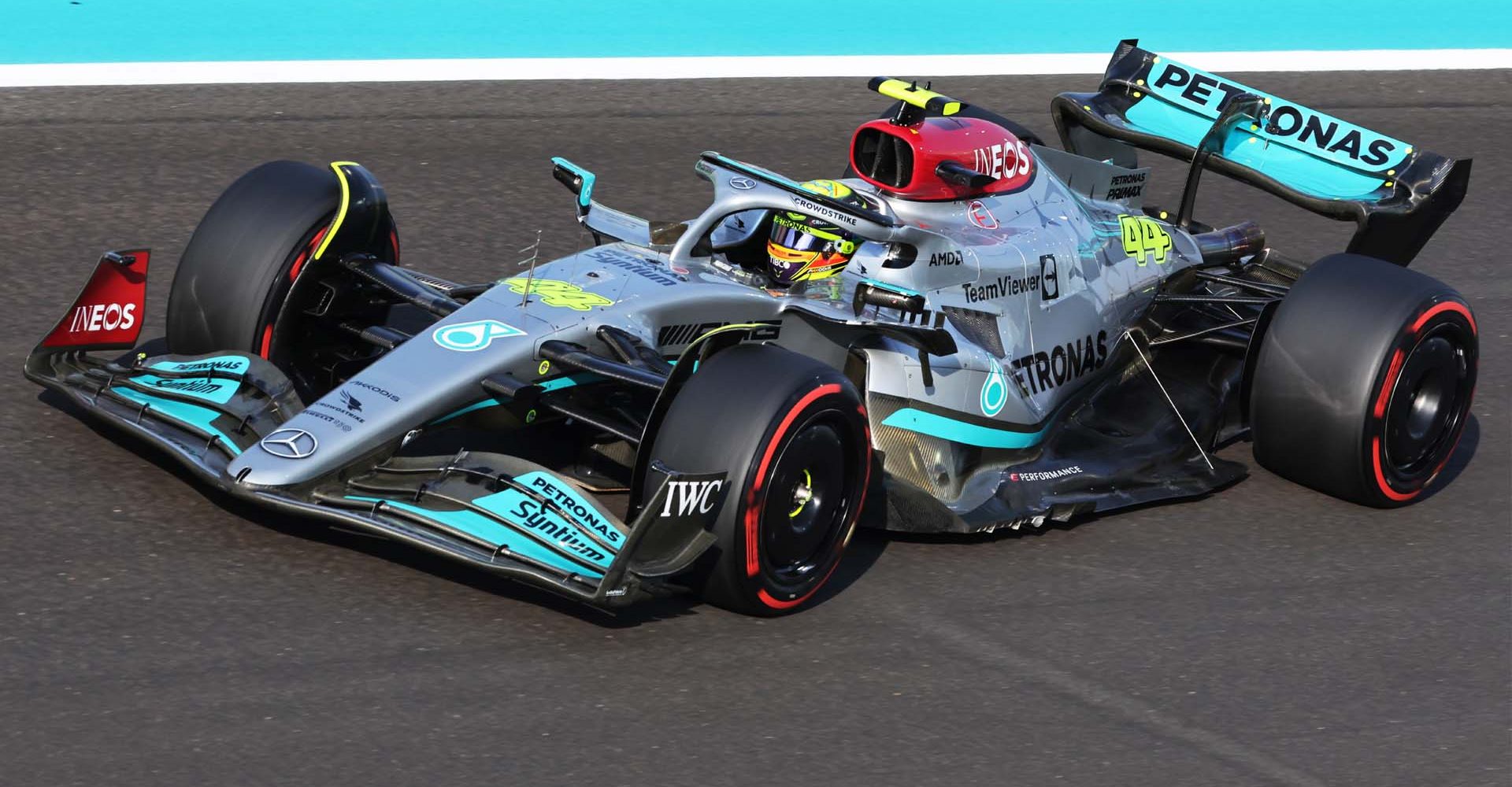 2022 Abu Dhabi Grand Prix, Saturday - Steve Etherington Lewis Hamilton