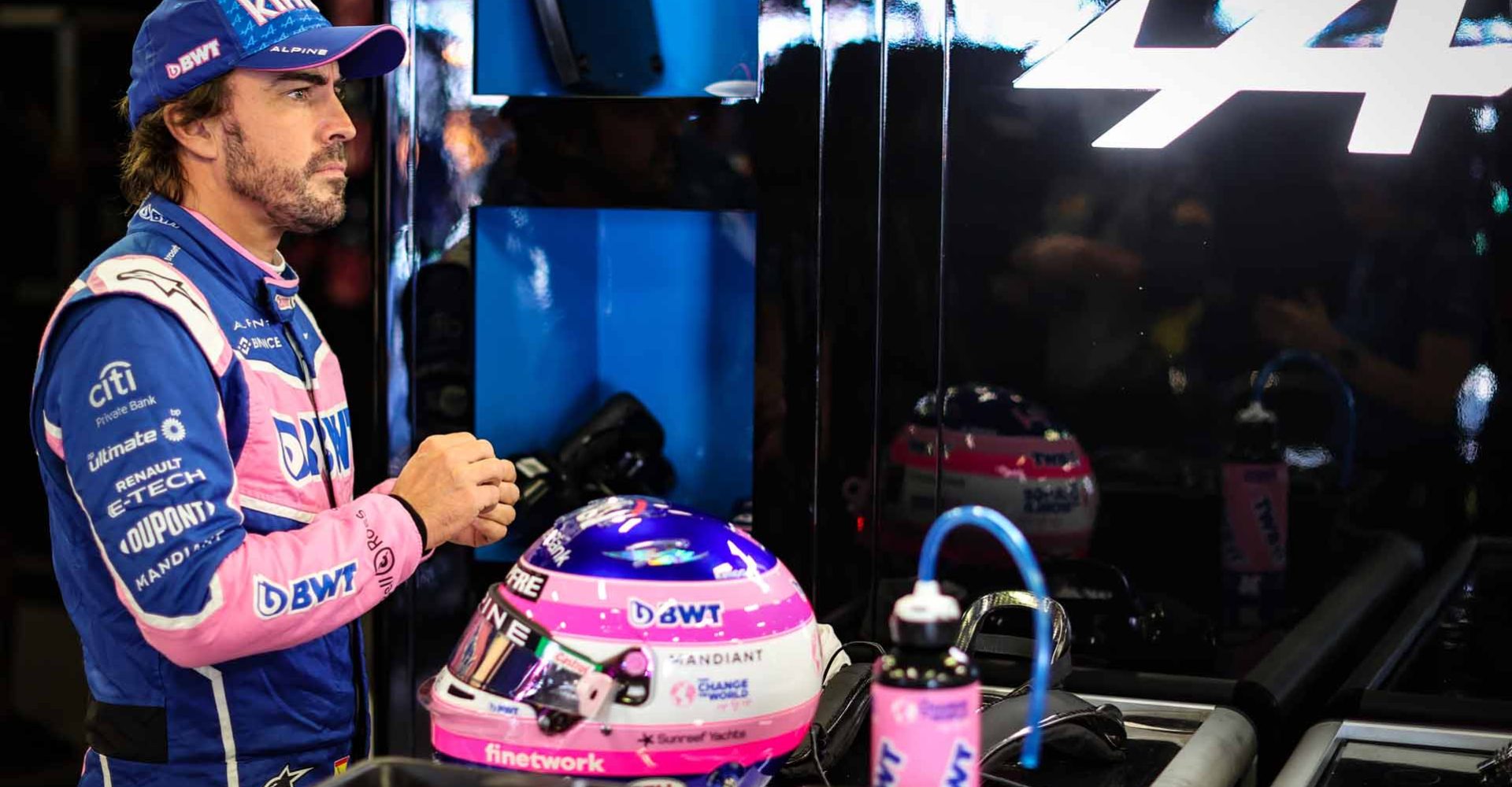 Fernando Alonso (ESP) Alpine F1 Team.  Australian Grand Prix, Friday 8th April 2022. Albert Park, Melbourne, Australia.