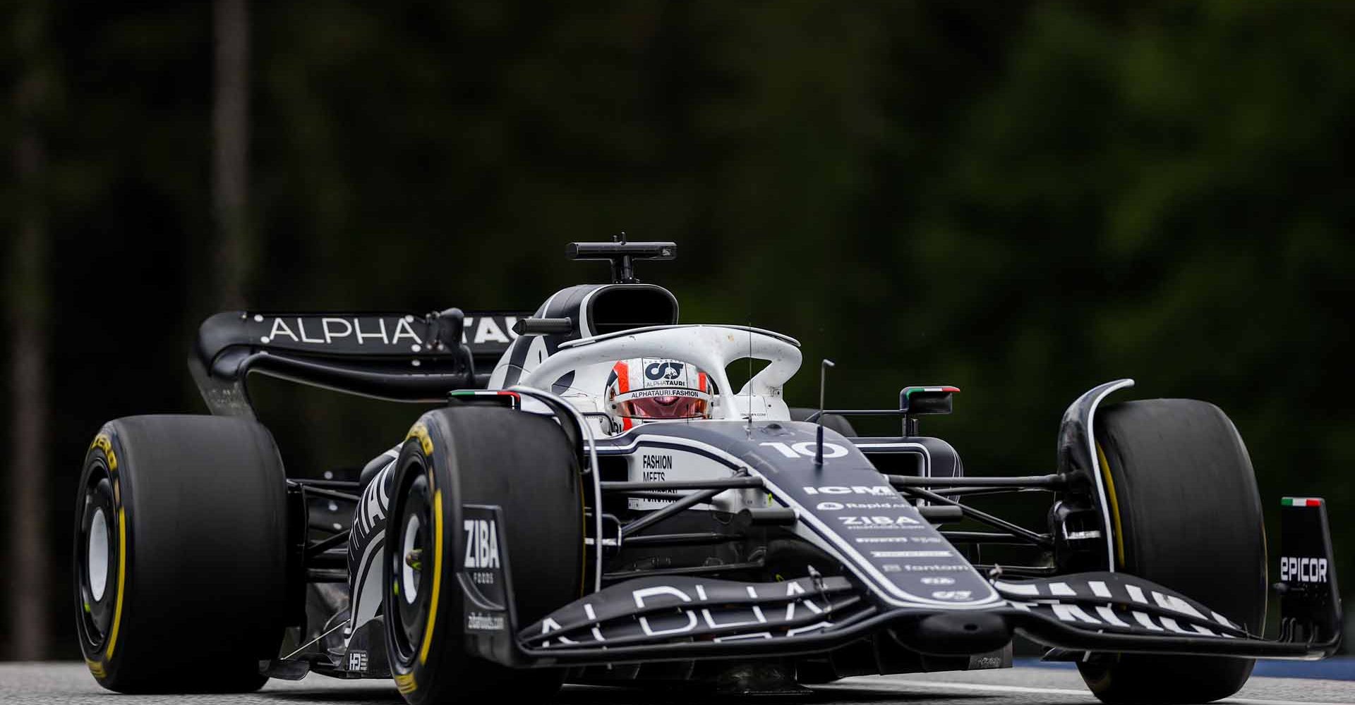 SPIELBERG, AUSTRIA - JULY 09: Pierre Gasly of Scuderia AlphaTauri and France  during the F1 Grand Prix of Austria Sprint race at Red Bull Ring on July 09, 2022 in Spielberg, Austria. (Photo by Peter Fox/Getty Images)