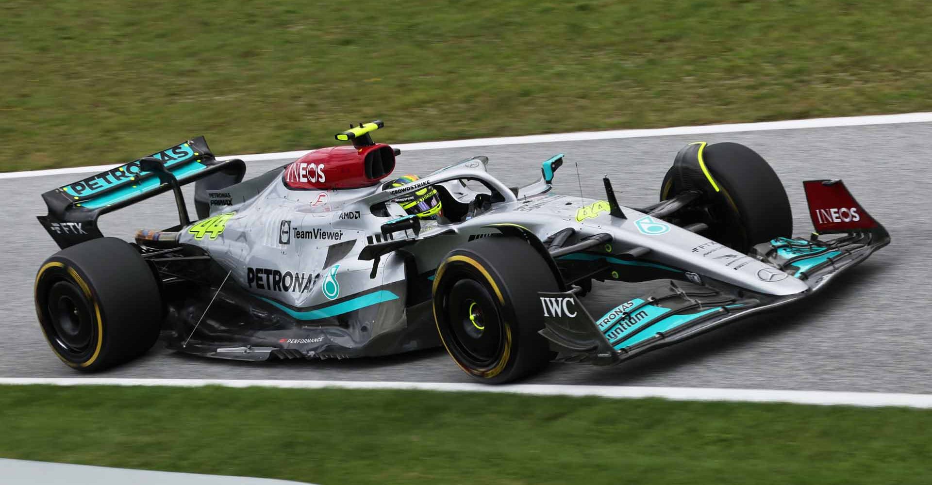 2022 Austrian Grand Prix, Saturday - Steve Etherington Lewis Hamilton