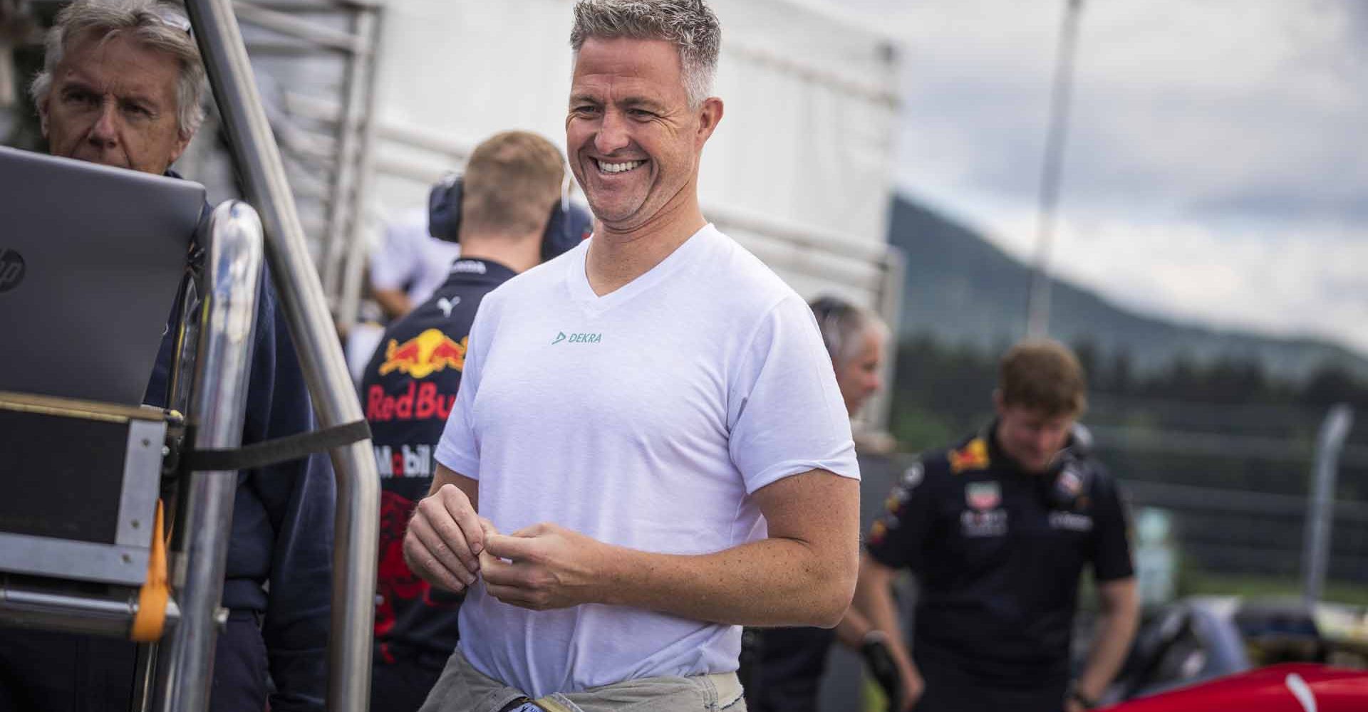 Ralf Schumacher seen during the FIA Formula One World Championship 2022 in Spielberg, Austria on July 10, 2022