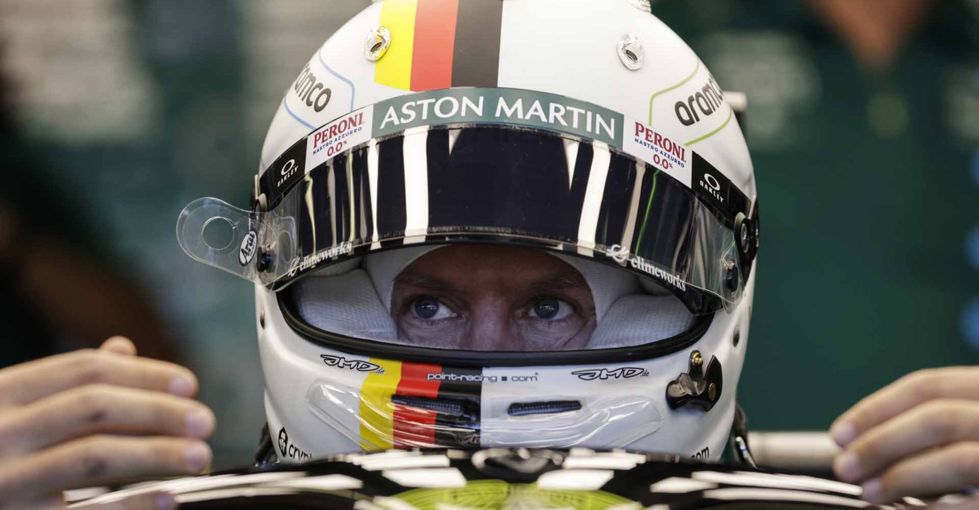 Portrait, Helmets, Baku City Circuit, GP2208a, F1, GP, Azerbaijan
Sebastian Vettel, Aston Martin