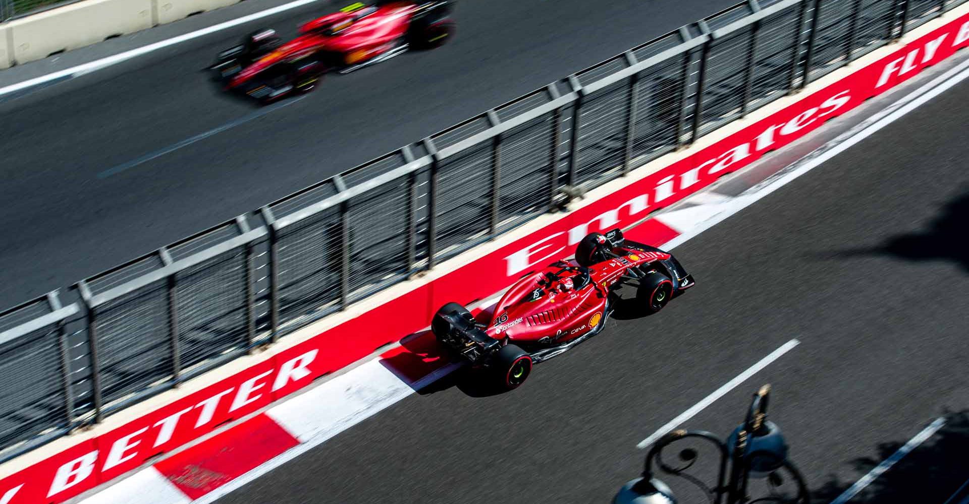 GP AZERBAIJAN F1/2022 - SABATO 11/06/2022 
credit: @Scuderia Ferrari Press Office Charles Leclerc Carlos Sainz