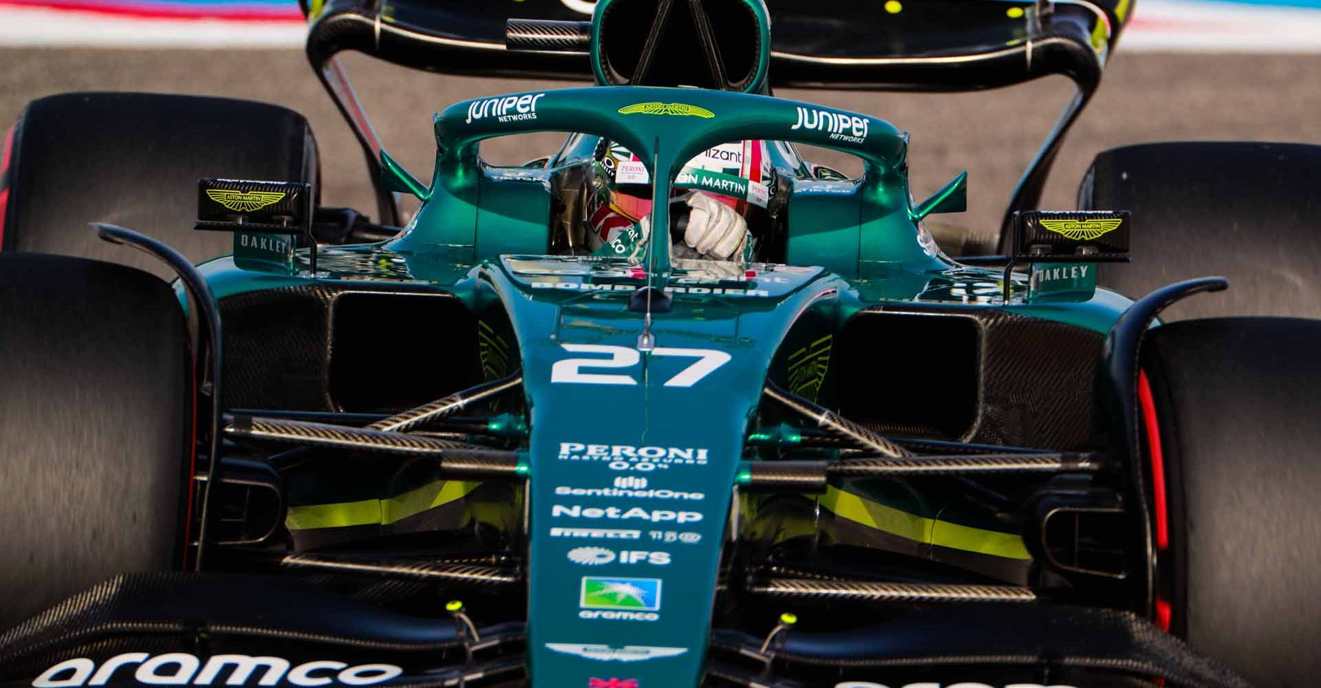 action, Bahrain International Circuit, GP2201a, F1, GP, Bahrain
Nico Hulkenberg, Aston Martin AMR22