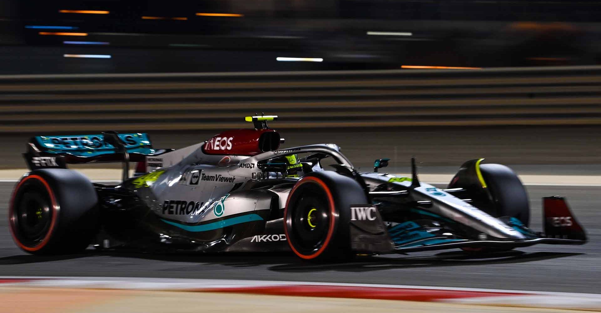 2022 Bahrain Grand Prix, Saturday - LAT Images Lewis Hamilton