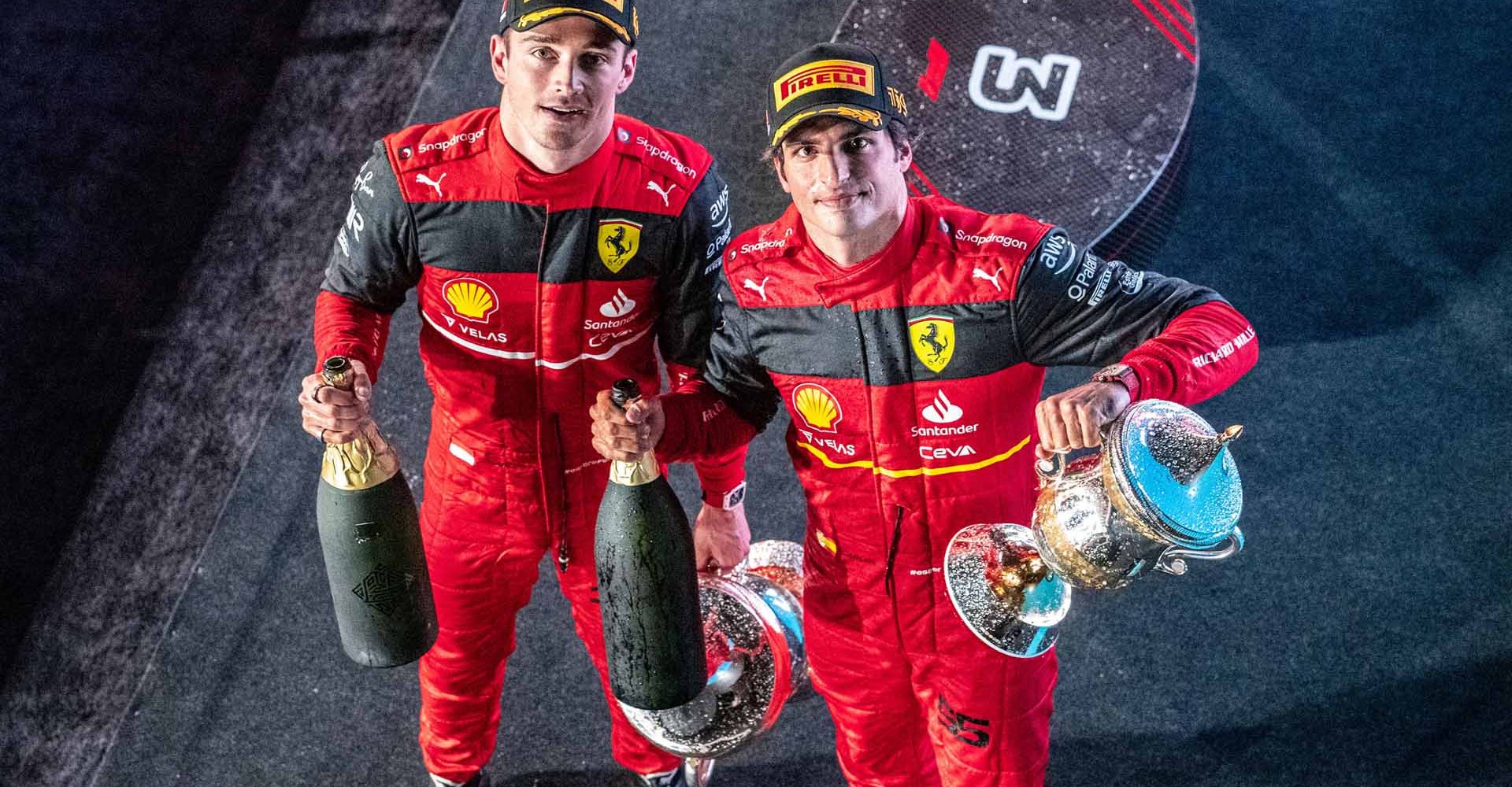 GP BAHRAIN F1/2022 - DOMENICA 20/03/2022 
credit: @Scuderia Ferrari Press Office Charles Leclerc Carlos Sainz