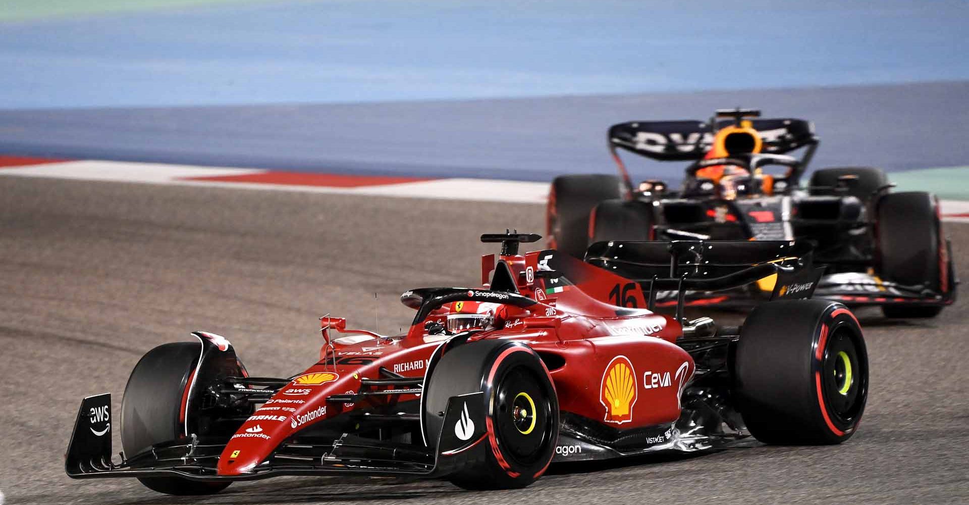 Charles Leclerc, Max Verstappen, Ferrari, Red Bull