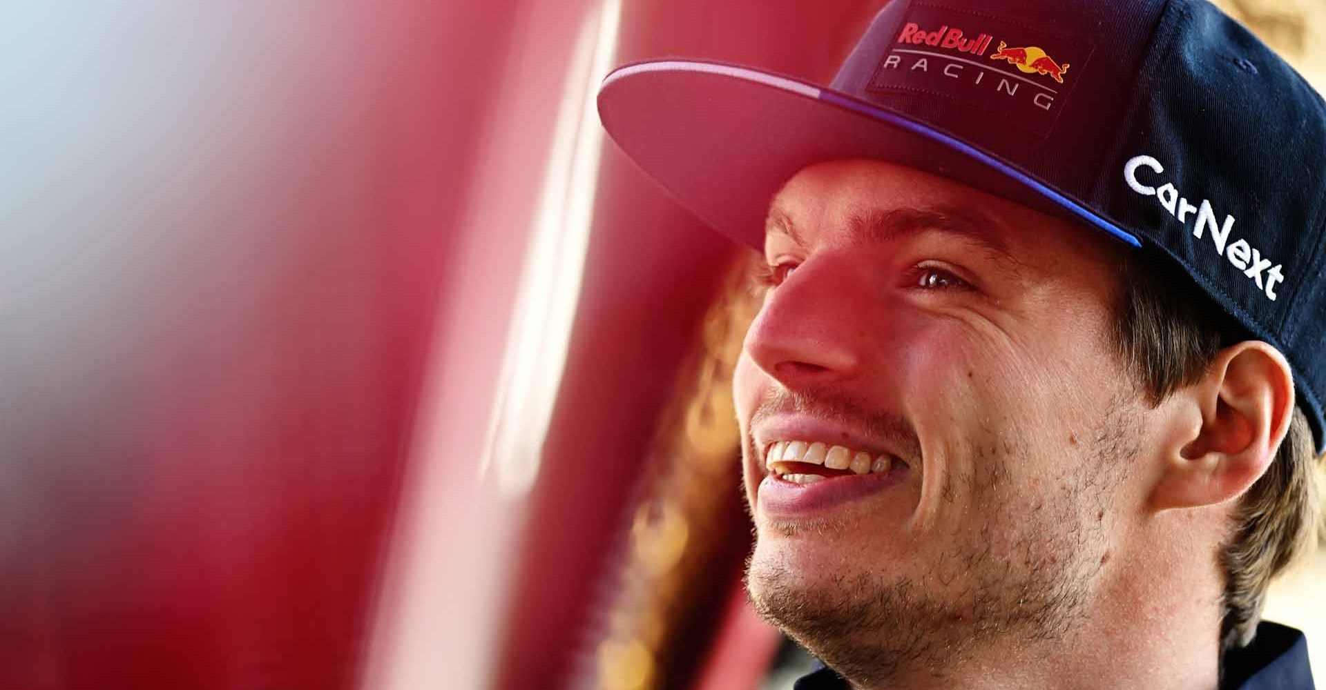 BAHRAIN, BAHRAIN - MARCH 17: Max Verstappen of the Netherlands and Oracle Red Bull Racing looks on in the Paddock during previews ahead of the F1 Grand Prix of Bahrain at Bahrain International Circuit on March 17, 2022 in Bahrain, Bahrain. (Photo by Clive Mason/Getty Images)