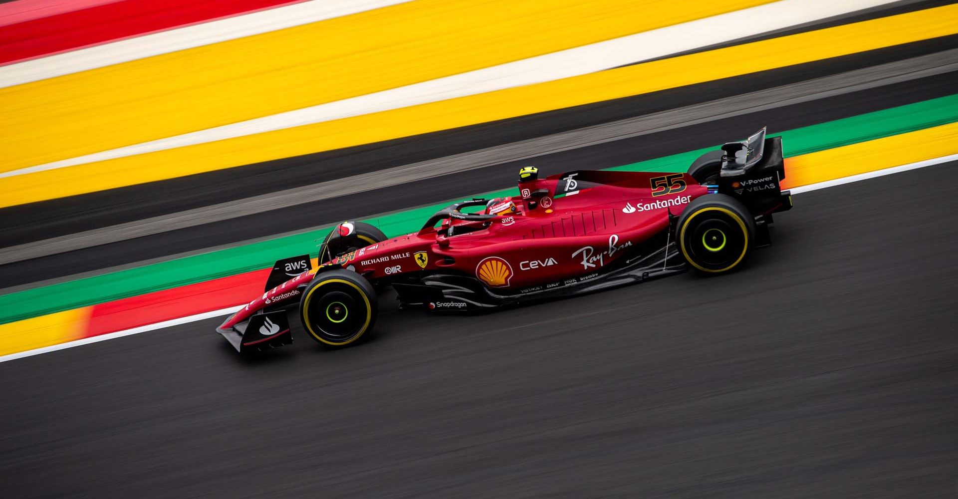 GP BELGIO F1/2022 - VENERDI’ 26/08/2022  
credit: @Scuderia Ferrari Press Office Carlos Sainz