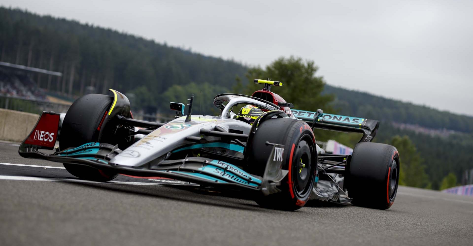 2022 Belgian Grand Prix, Friday - Jiri Krenek Lewis Hamilton Mercedes