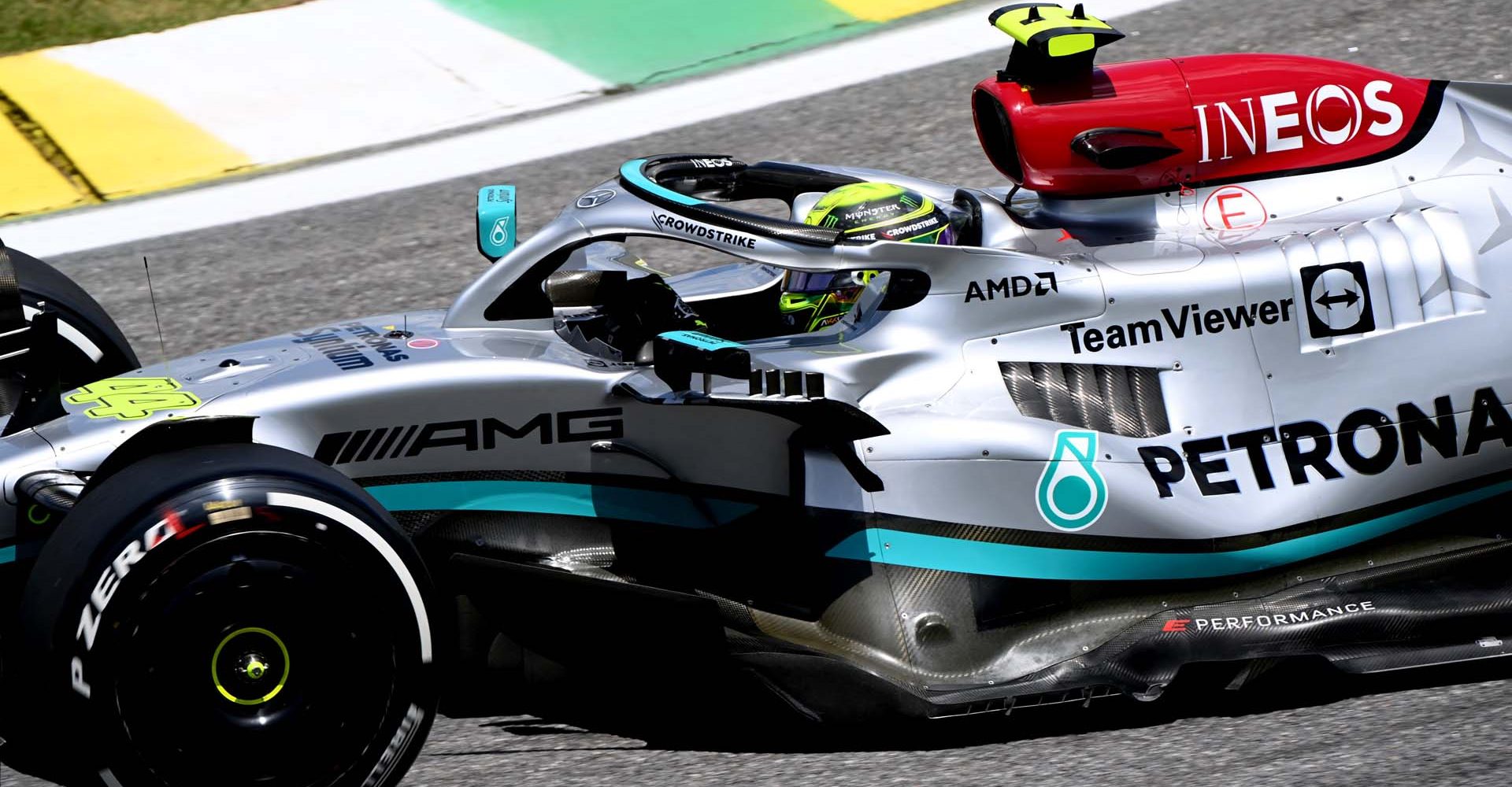 2022 Brazilian Grand Prix 2022, Saturday - LAT Images Lewis Hamilton