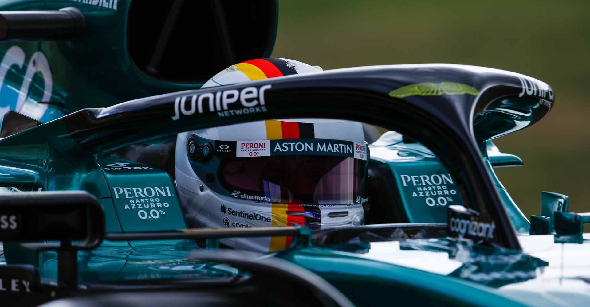 Helmets, portrait, TS-Live, Silverstone Circuit, GP2210a, F1, GP, Great Britain
Sebastian Vettel, Aston Martin AMR22