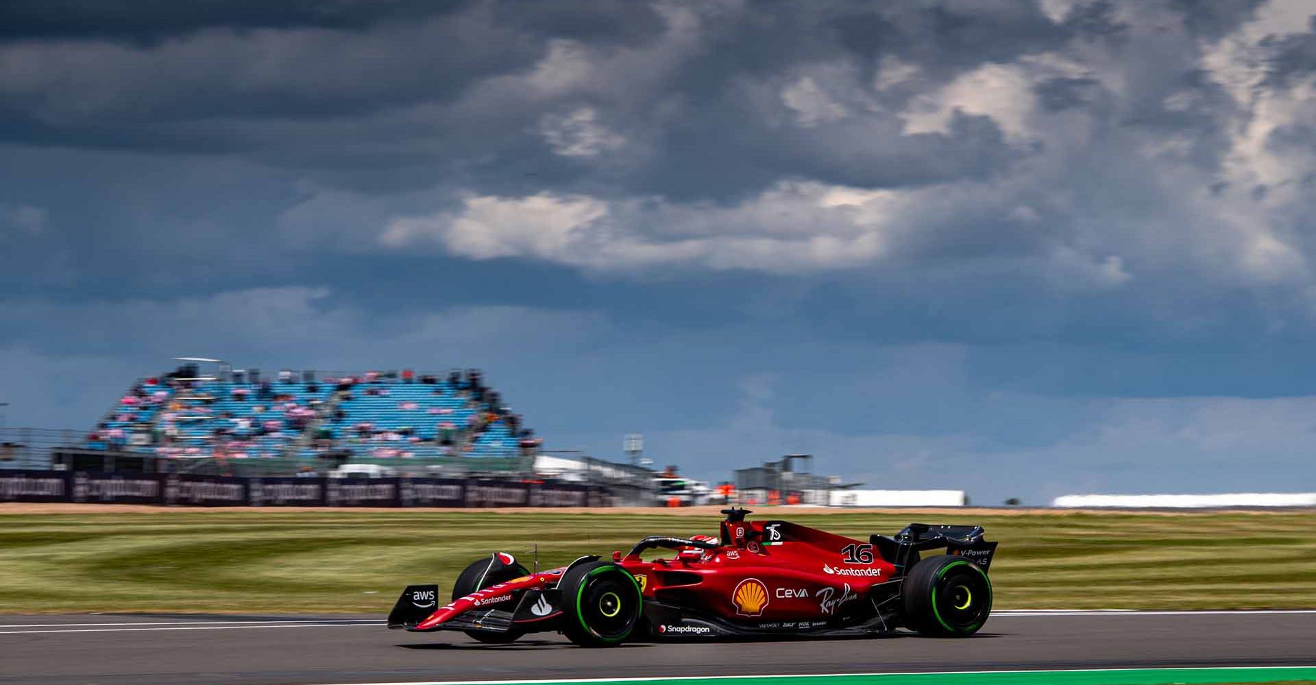 GP GRAN BRETAGNA F1/2022 - VENERDI’ 01/07/2022 
credit: @Scuderia Ferrari Press Office Charles Leclerc