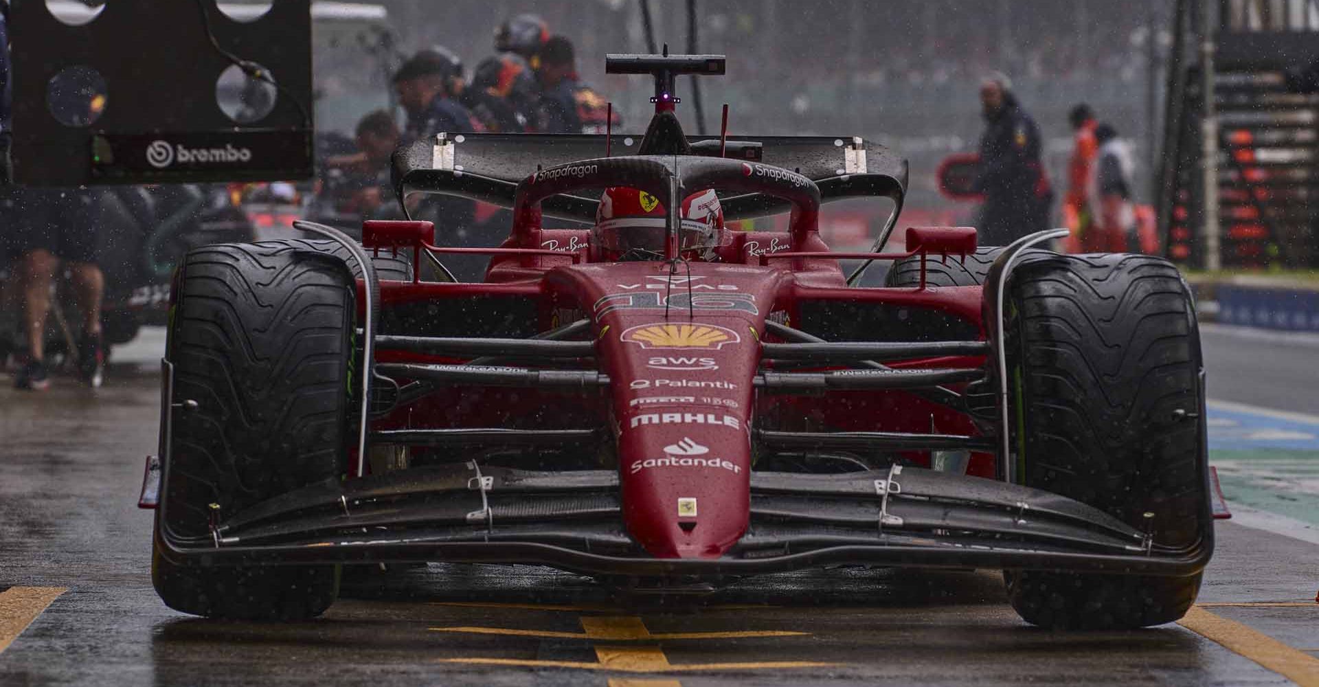 FERRARI F1 GP SILVERSTONE GIOVEDI 01/07/2022 credit @Scuderia Ferrari Press Office Charles Leclerc