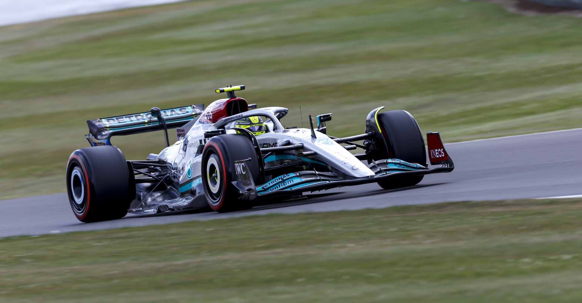 2022 British Grand Prix, Friday - Jiri Krenek Lewis Hamilton