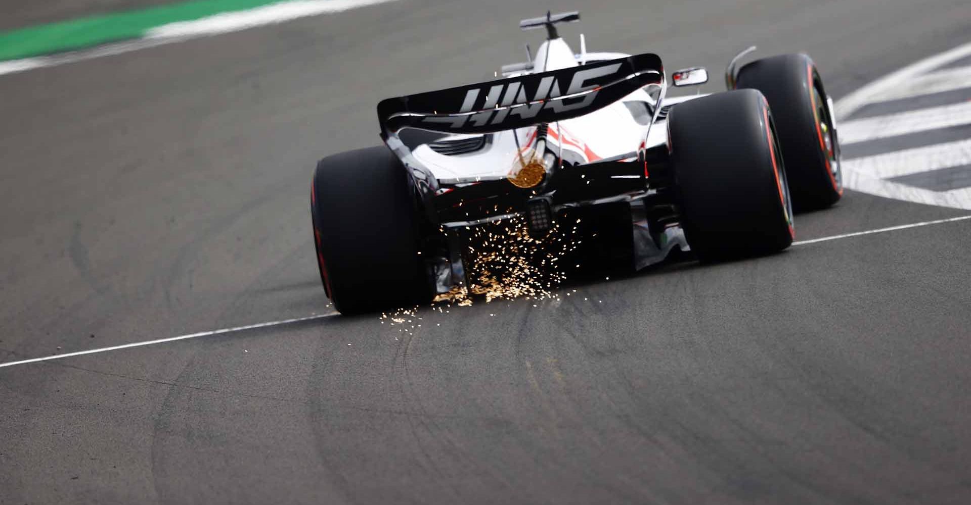 SILVERSTONE CIRCUIT, UNITED KINGDOM - JULY 01: Kevin Magnussen, Haas VF-22 during the British GP at Silverstone Circuit on Friday July 01, 2022 in Northamptonshire, United Kingdom. (Photo by Andy Hone / LAT Images)