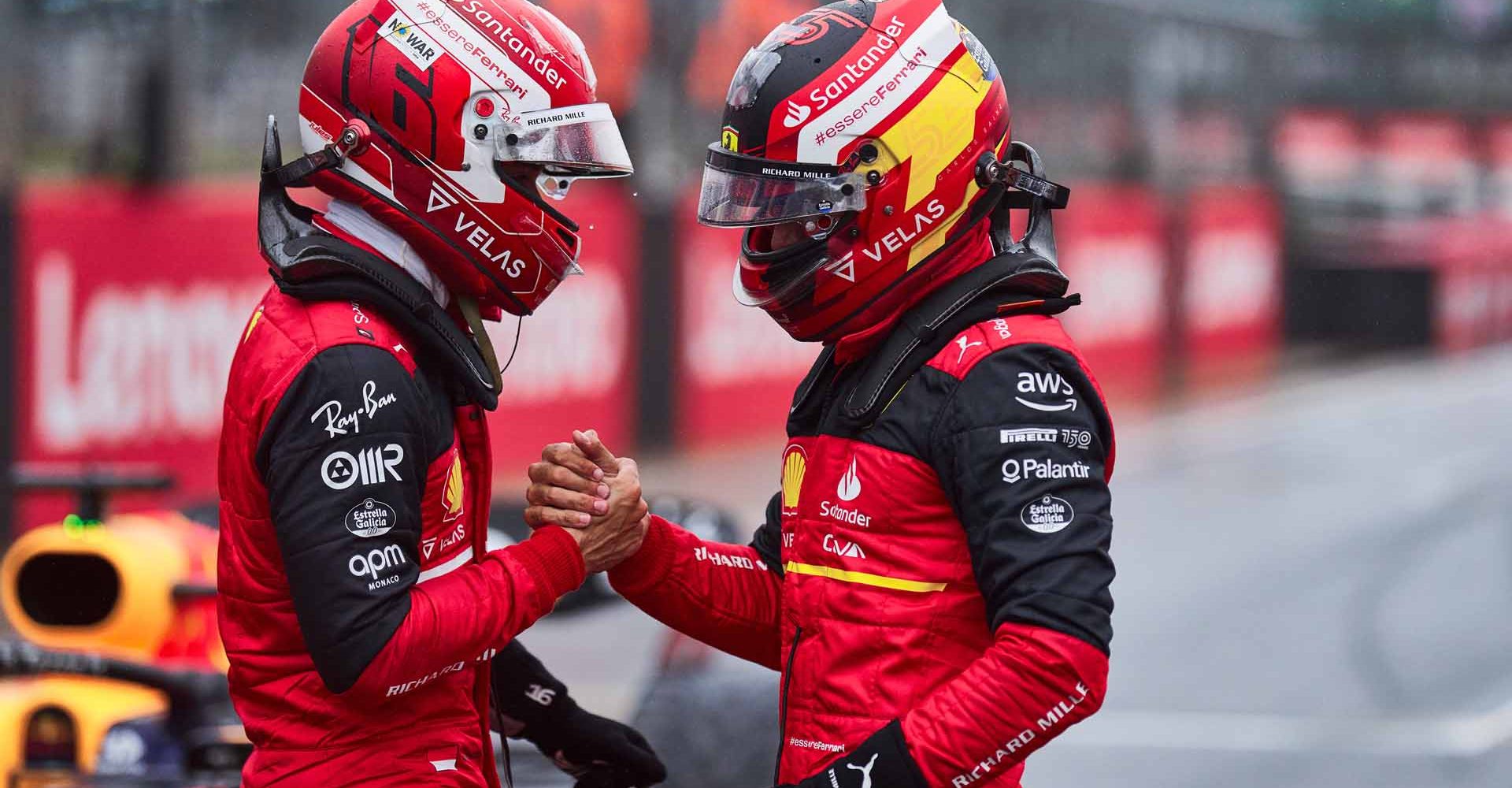 Charles Leclerc & Carlos Sainz Ferrari