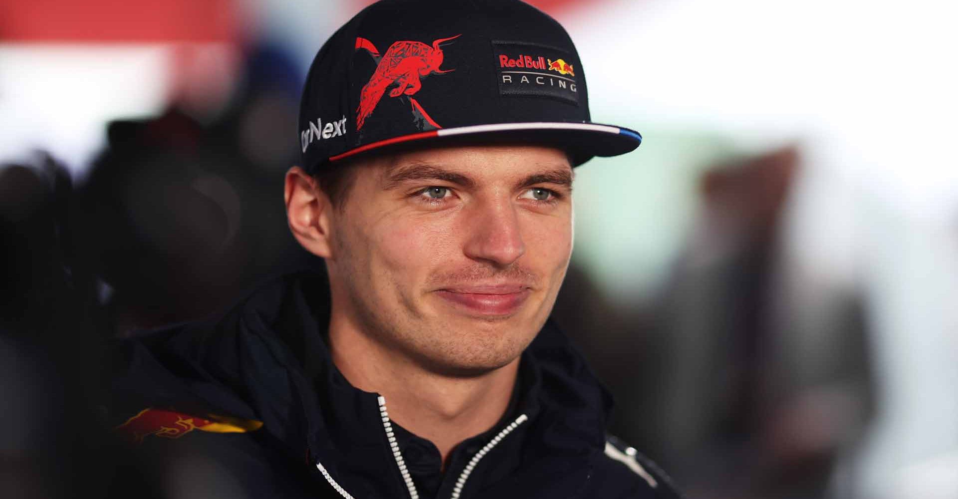 IMOLA, ITALY - APRIL 22: Max Verstappen of the Netherlands and Oracle Red Bull Racing talks to the media in the Paddock prior to practice ahead of the F1 Grand Prix of Emilia Romagna at Autodromo Enzo e Dino Ferrari on April 22, 2022 in Imola, Italy. (Photo by Peter Fox/Getty Images)