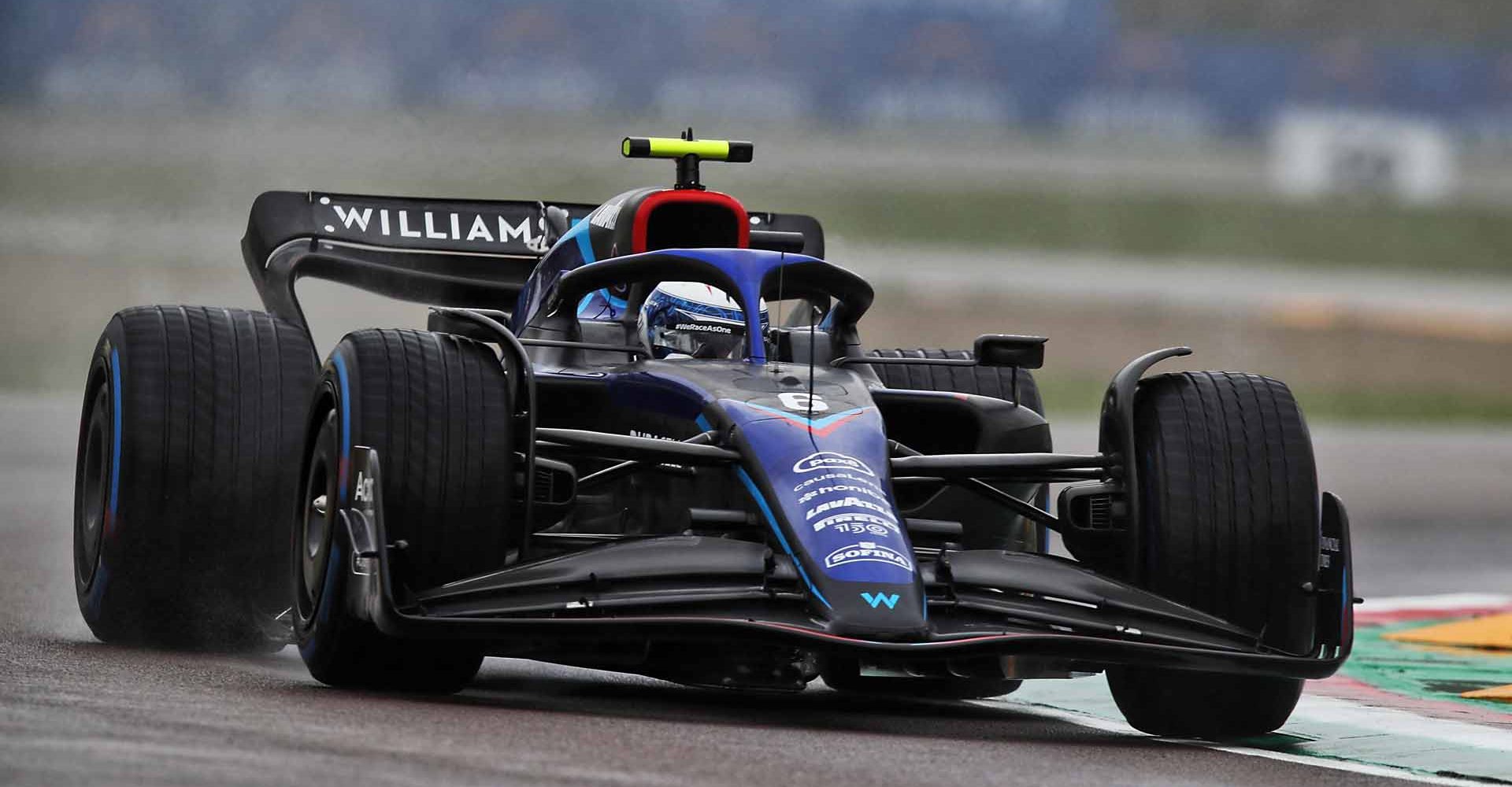 Nicholas Latifi (CDN) Williams Racing FW44.
Emilia Romagna Grand Prix, Friday 22nd April 2022. Imola, Italy.